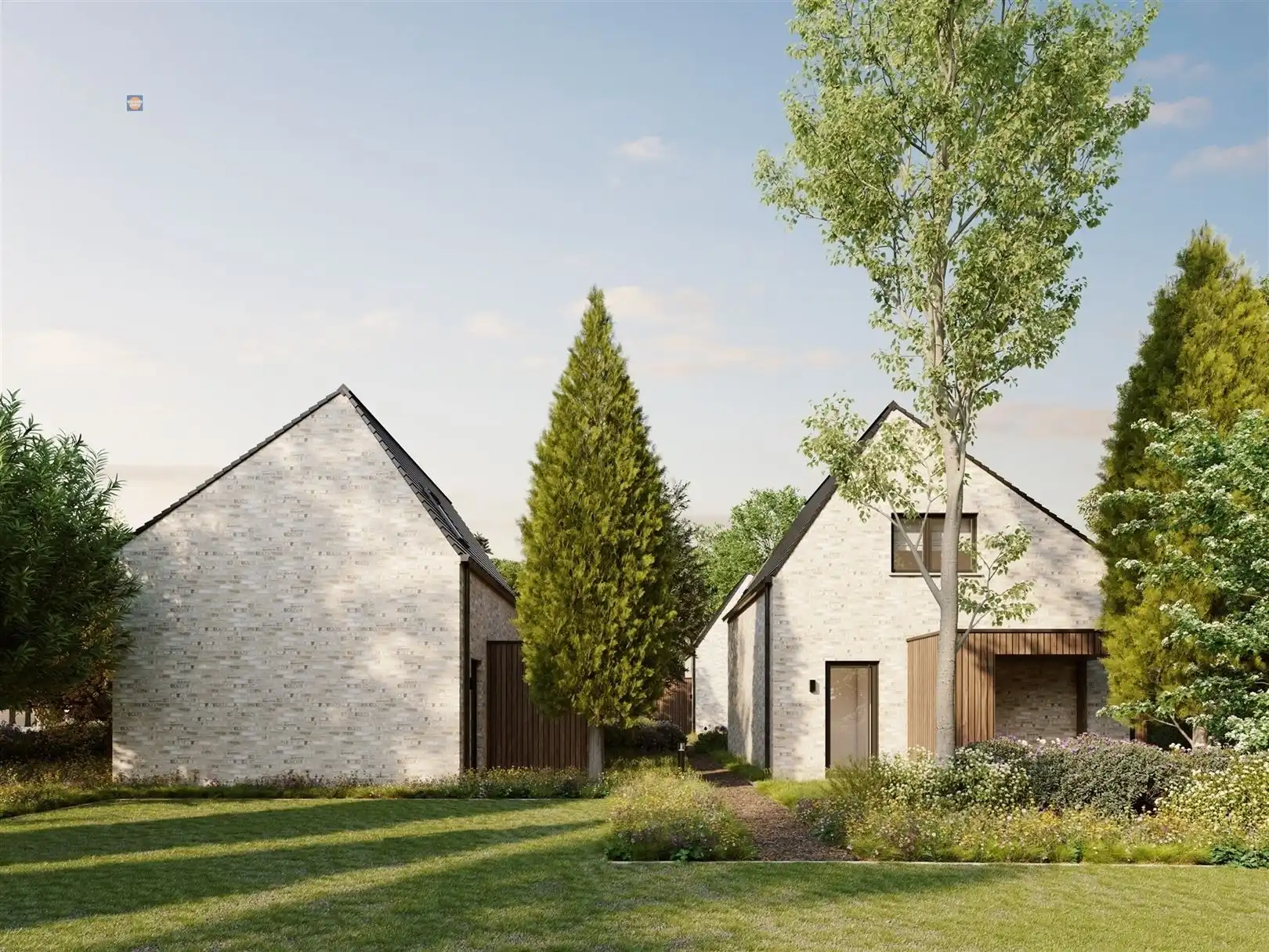 Ruimere natuurwoning met 2 slaapkamers in het groene project Hof ter Heiken foto 3