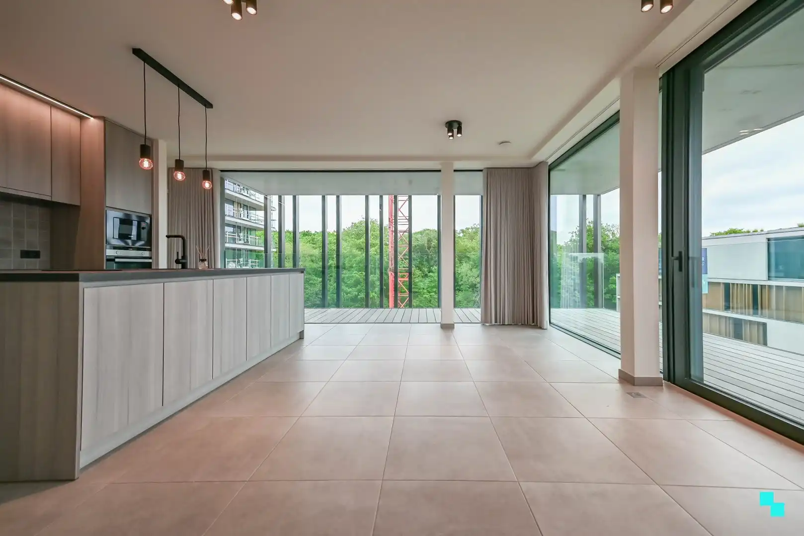 Hoekappartement in blok VI van residentie Blauwpoorte foto 9