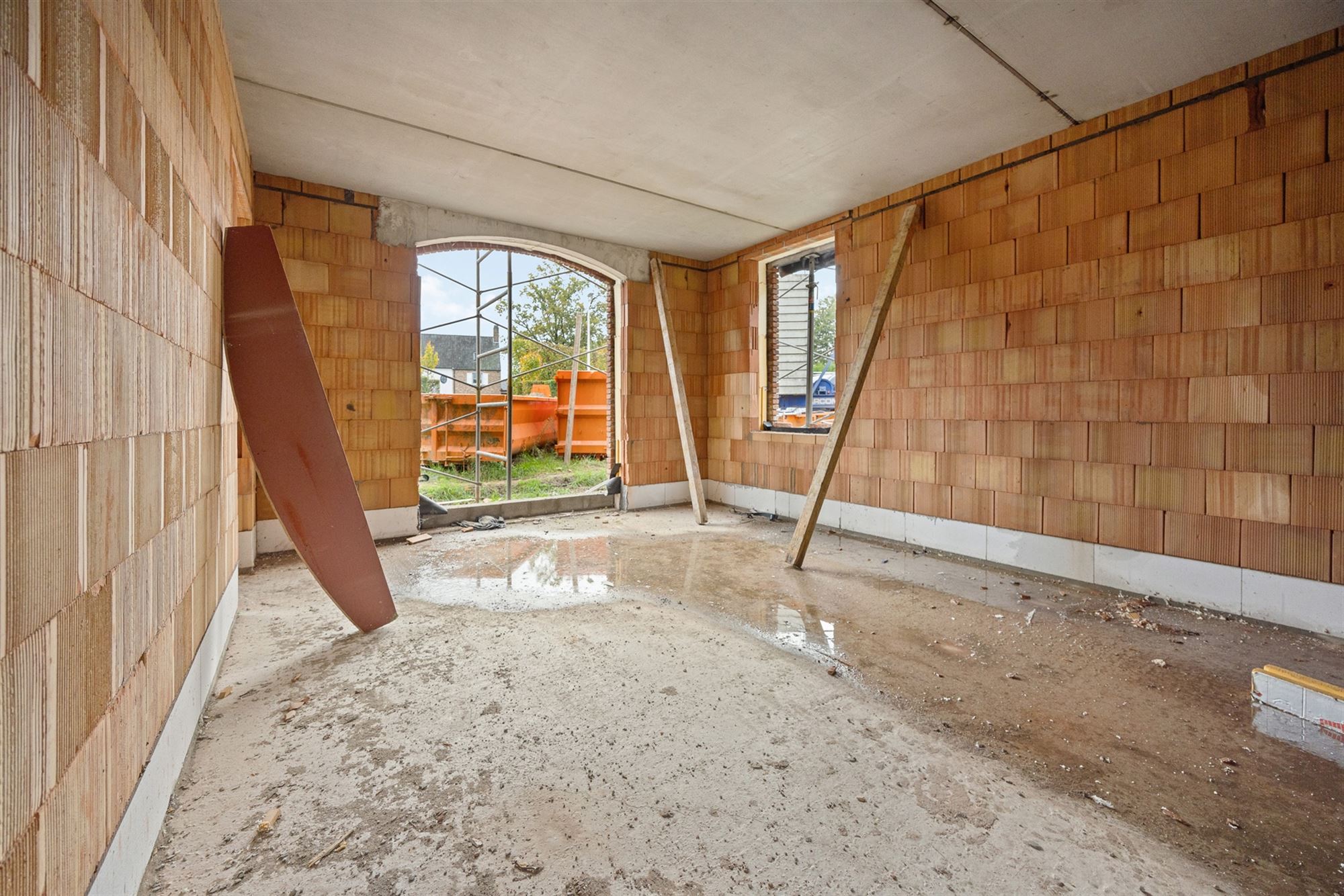 NIEUWBOUWWONING MET 3 SLAAPKAMERS UITERST CENTRAAL DOCH RUSTIG GELEGEN TE ZONHOVEN foto 3