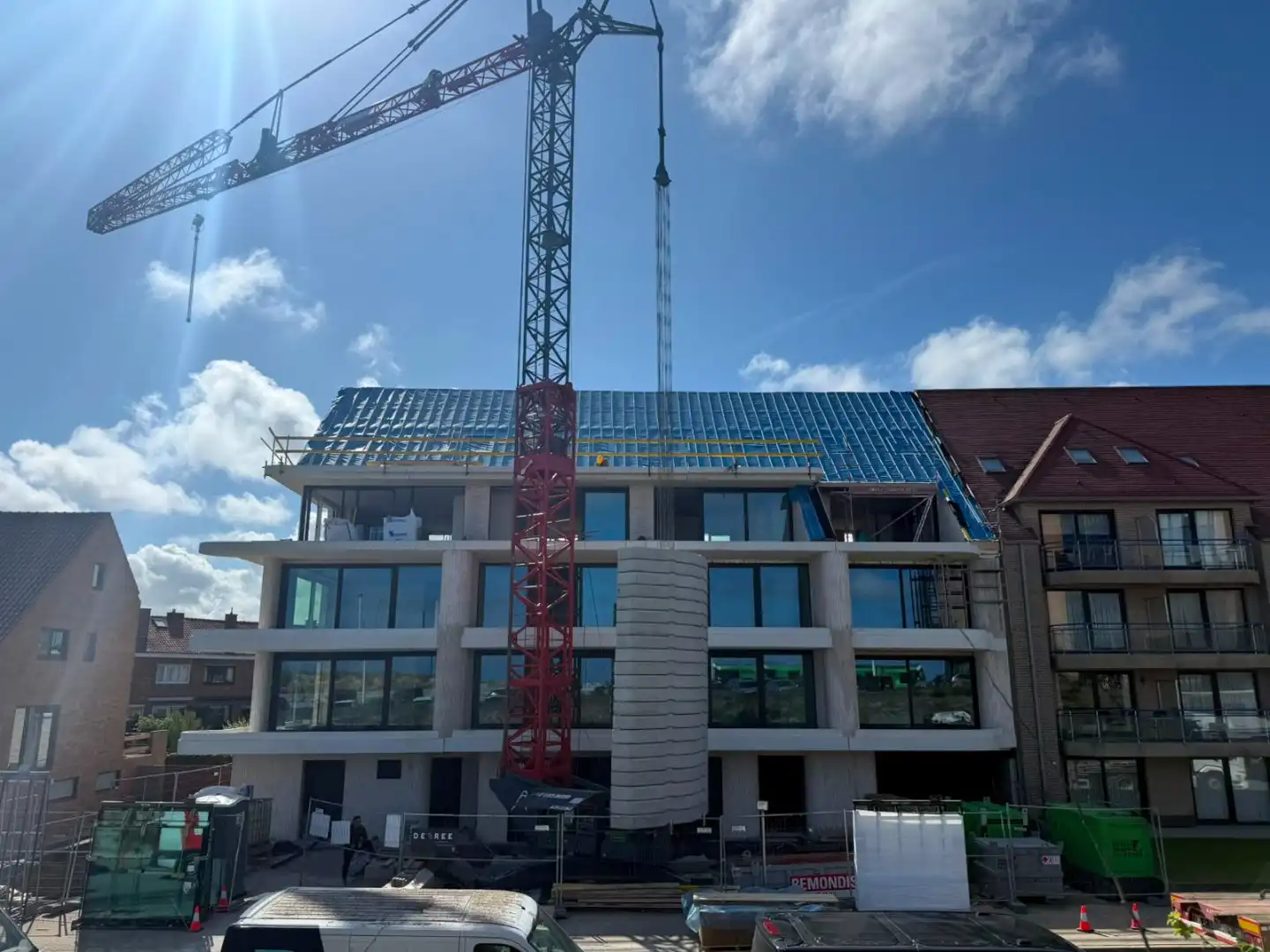 NIEUWBOUW 2/3 SLPK DUPLEX APP MET ZEEZICHT  foto 26