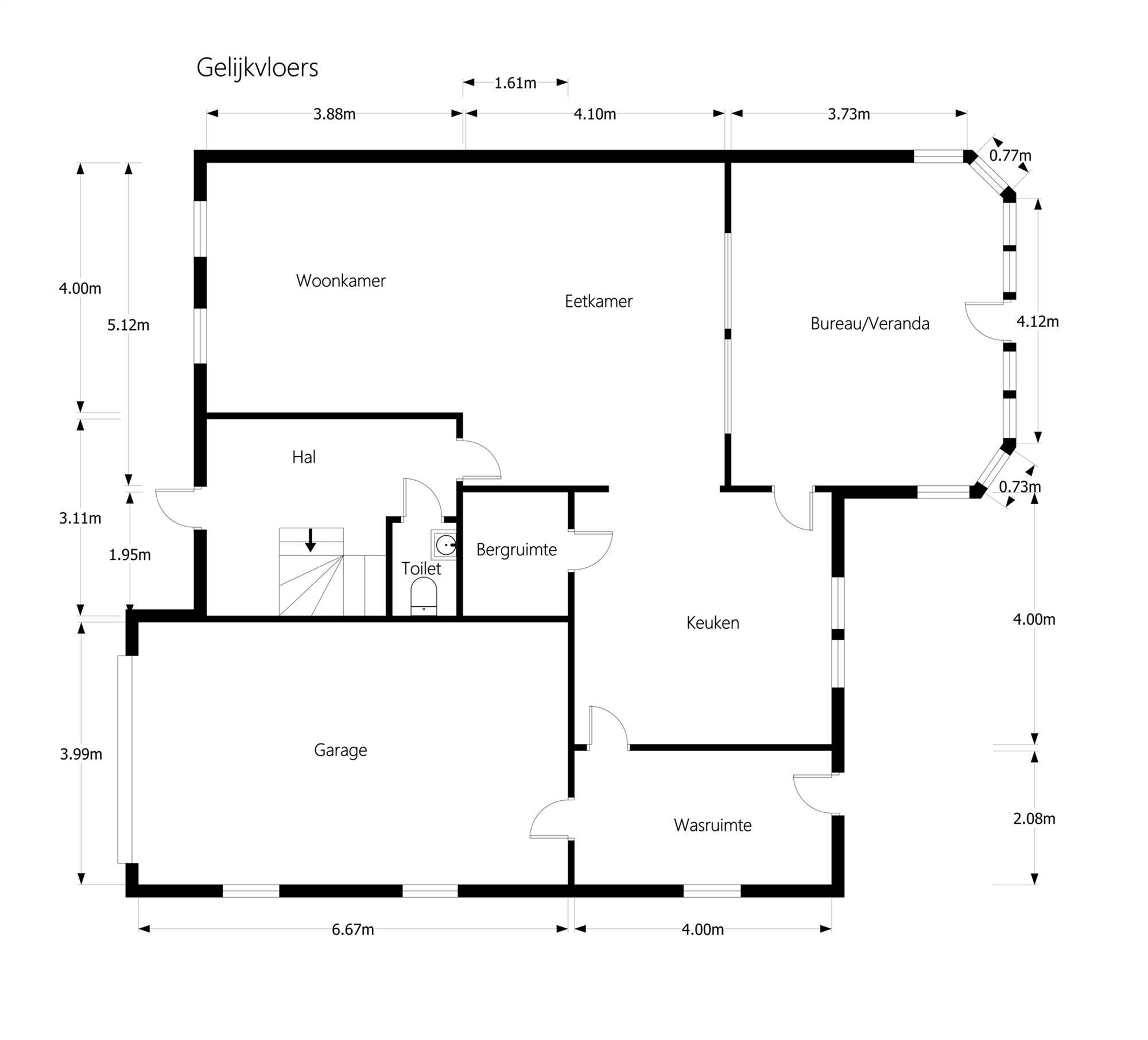 UITSTEKEND ONDERHOUDEN EN KARAKTERVOLLE WONING MT 4 SLAAPKAMERS, UITERST RUSTIG GELEGEN OP EEN PERCEEL VAN 13A50CA TE HEPPEN foto 28