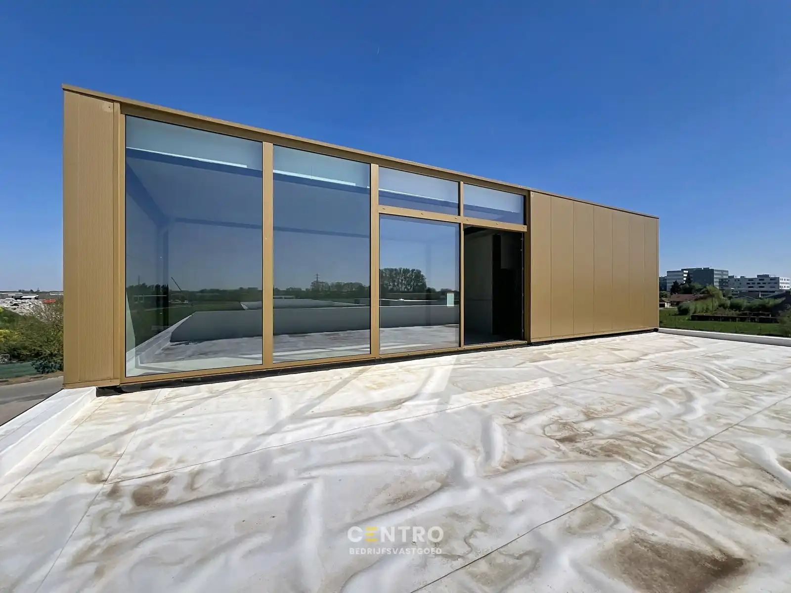 Nieuwbouw casco KMO-unit met kantoorruimte bovenop de loods en mogelijkheid tot prachtig dakterras ! foto 29