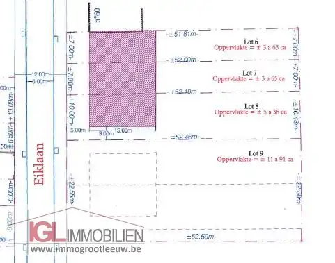 Mooie bouwgrond op 3a63ca met Zuidgerichte tuin in residentiële wijk! foto 3