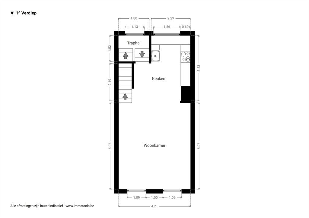 Energiezuinig huis met 3 kamers én kantoorruimte foto 6