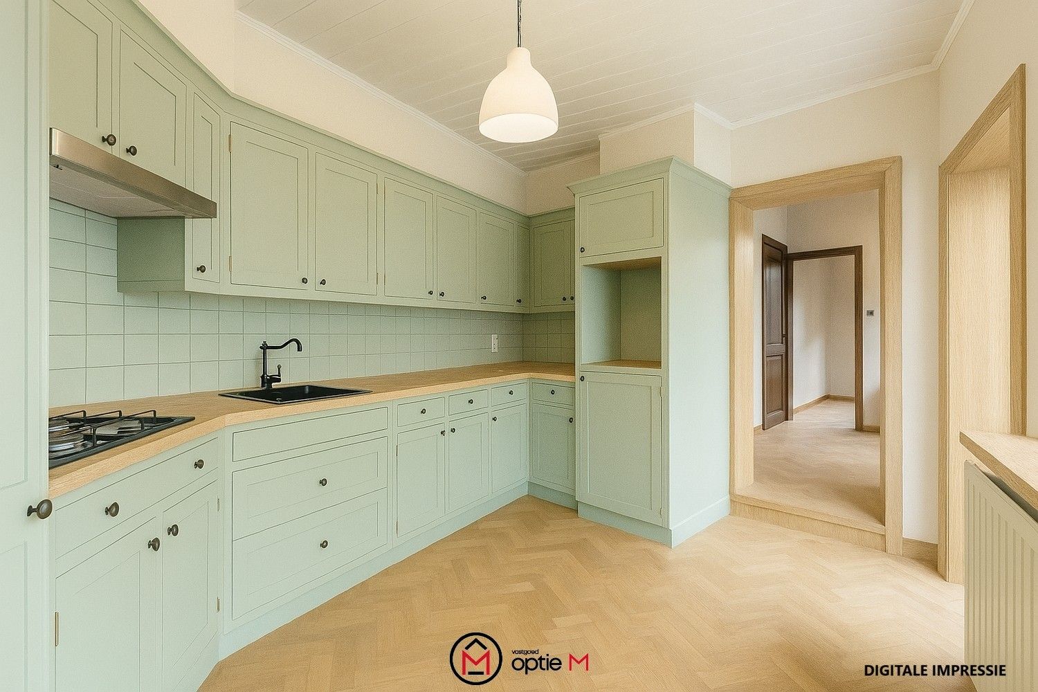 Te renoveren woning met zicht op uitgestrekte velden foto 11