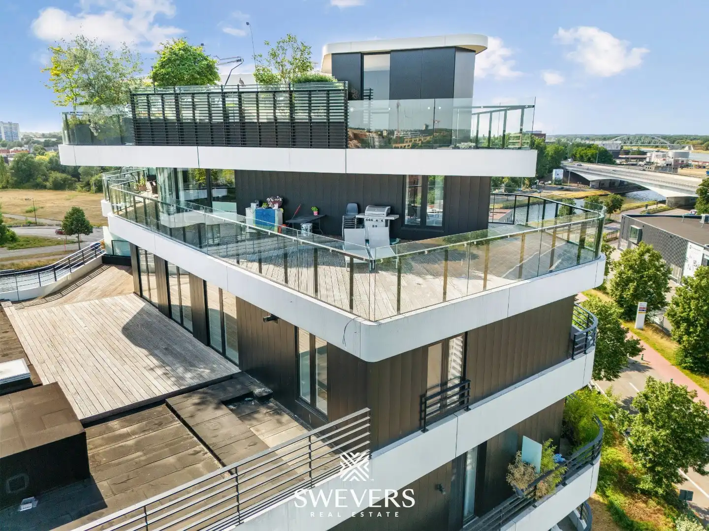 Adembenemend luxueus appartement (216m²) op Zuidzicht met riant terras rondom (223 m²) foto 47