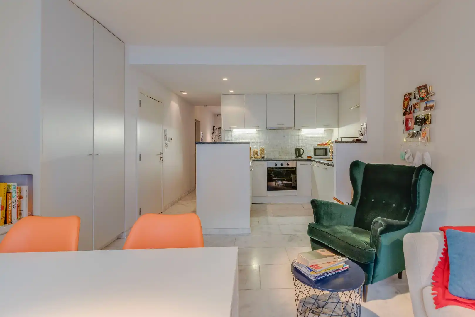 Zeer ruim 1-slaapkamer appartement met bureauruimte te  centrum Gent foto 6