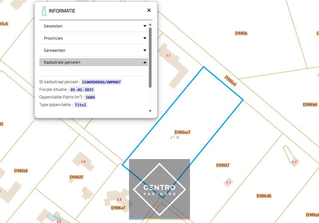 Exclusief (palend aan het Buskampveld!) perceel BOUWGROND (5.604m²) in het residentieel "WOONPARK" en BOS te Hertsberge (Oostkamp)! foto 8