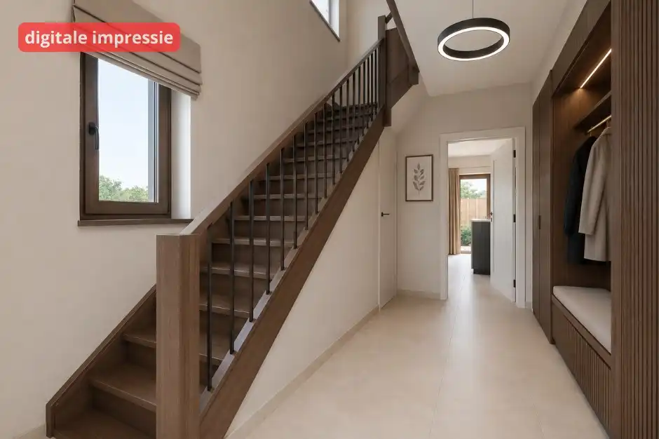 Te renoveren halfopen bebouwing met 3 slaapkamers op rustige locatie foto 4