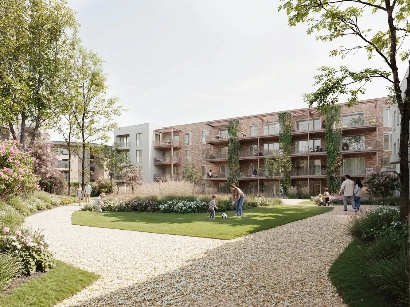 Stijlvolle 1-slaapkamerappartementen met grote zuidwestterrassen en mogelijkheid 6% BTW – Residentie Fleur (WADO) foto 4