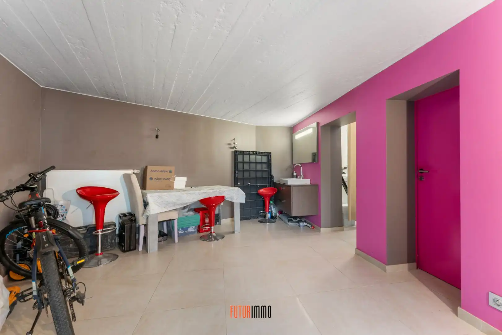 Polyvalente duo-woonst met 2 garageboxen en koer foto 10