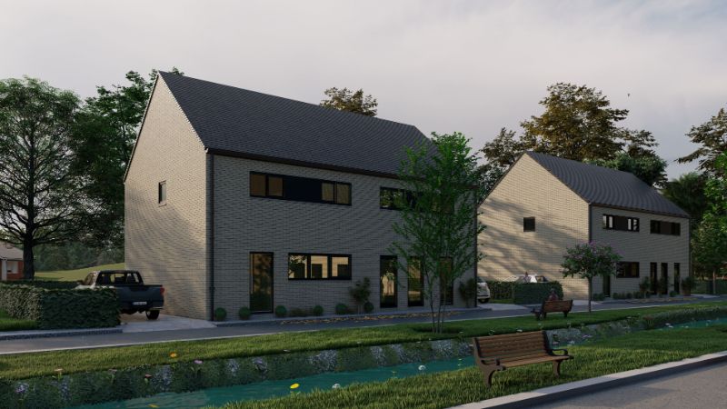 ENERGIE ZUINIGE NIEUWBOUW WONING (3 slpka) IN NIEUWE VERKAVELING OP PERCEEL VAN 2a83ca foto {{pictureIndex}}