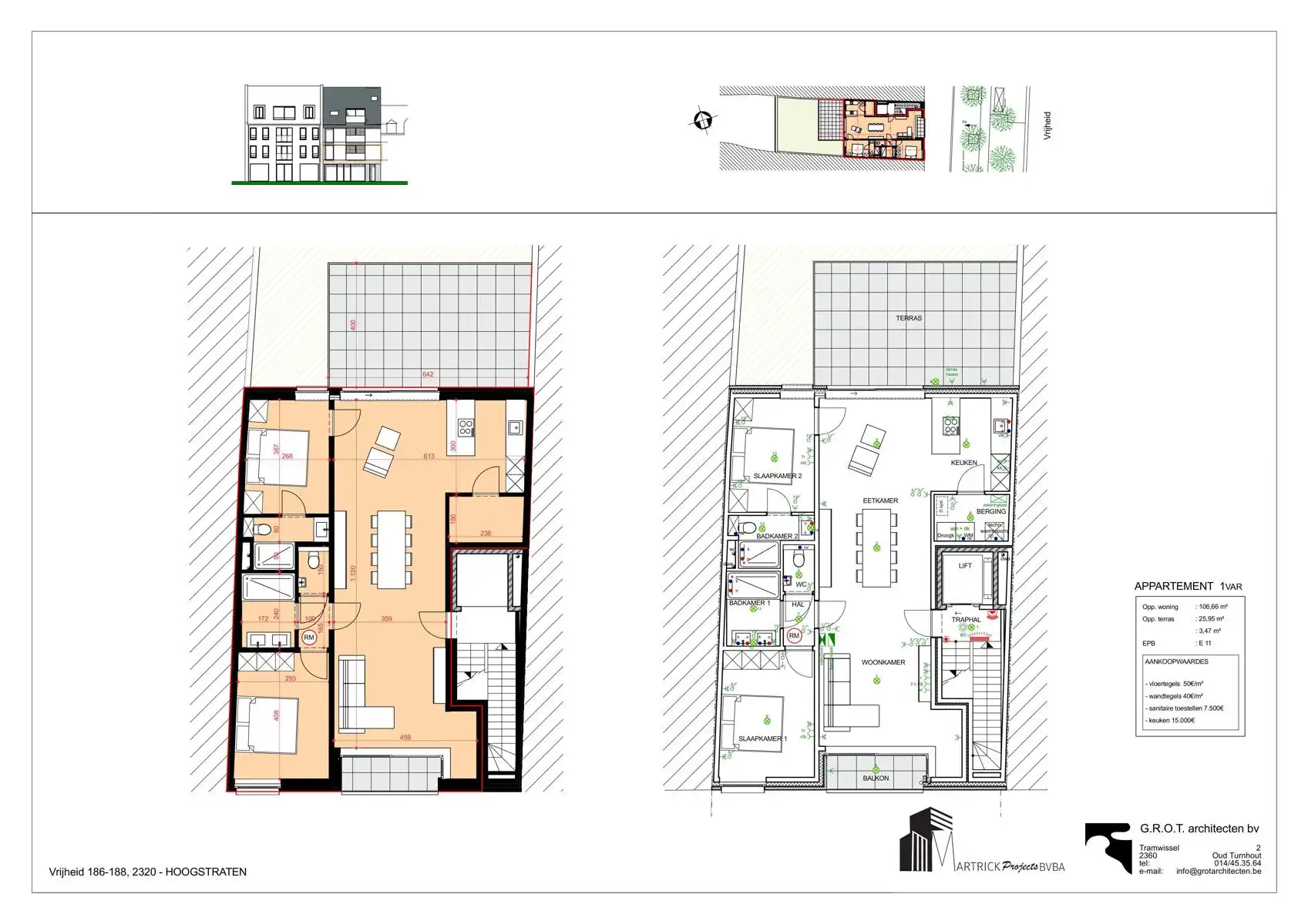 Morello A1 | 106 m² appartement met 2 slpk. en ruim terras foto 4