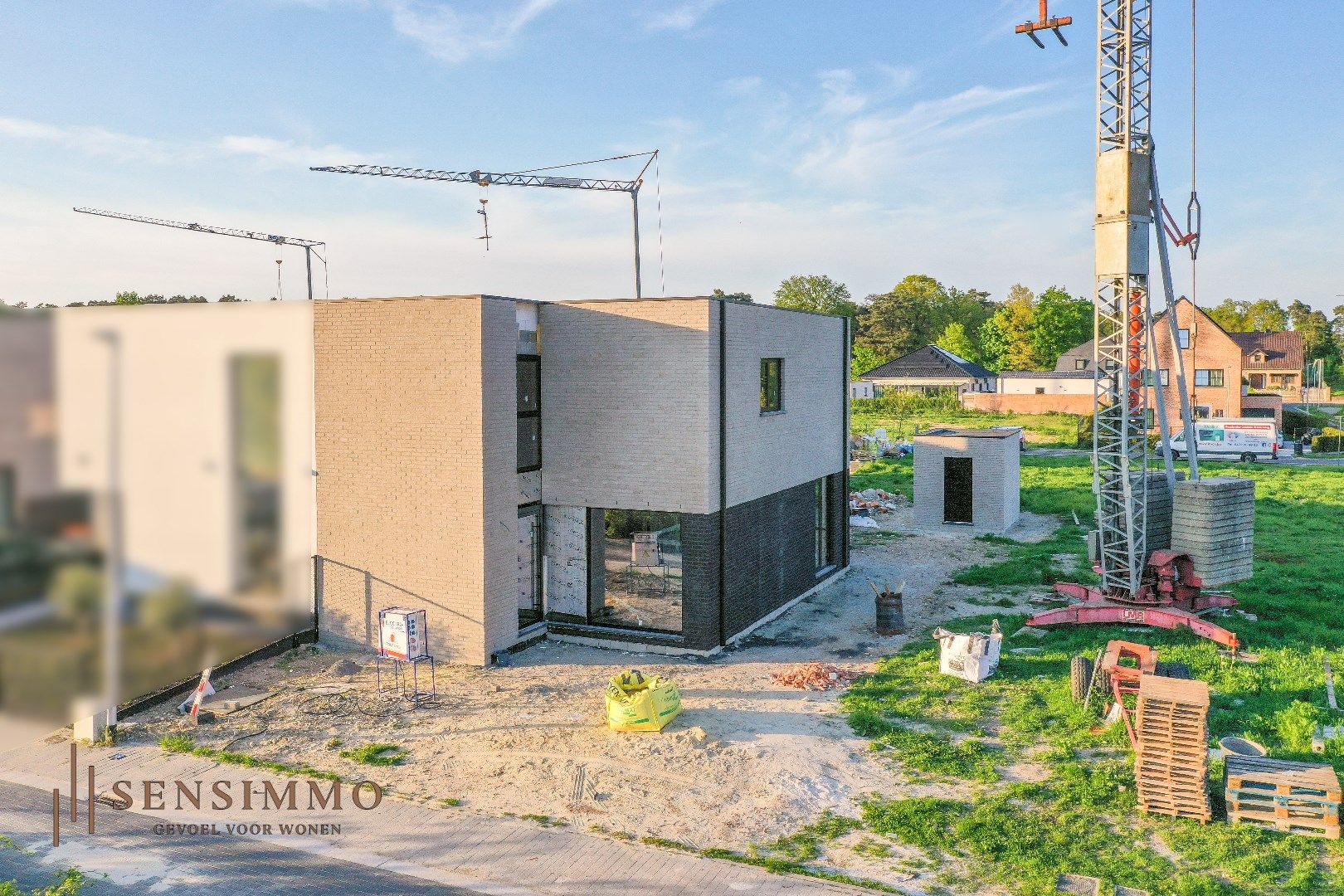 Halfopen nieuwbouwwoning met 3 slaapkamers in verkaveling ’t Sand – energiezuinig en modern foto 2