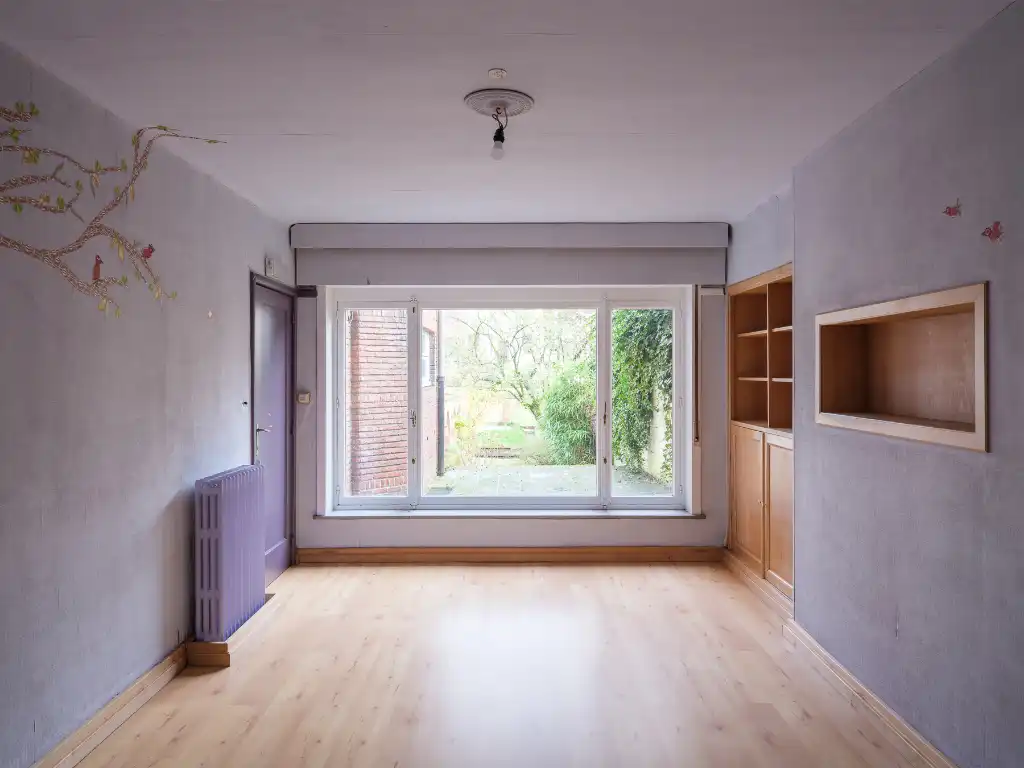 Uitzonderlijk aanbod aan het Miljoenenkwartier - Bijzonder karaktervolle, op te frissen, art-déco woning met fenomenale stadstuin nabij het Paul De Smet de Naeyerpark. foto 6