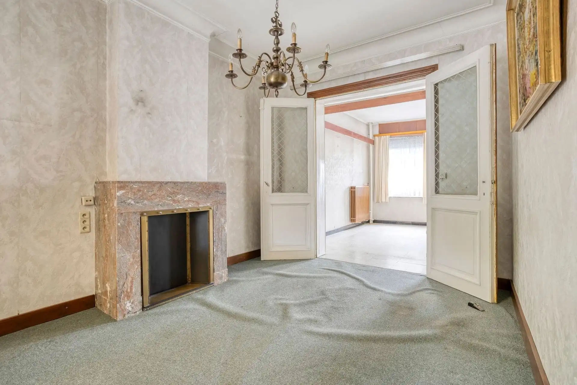 CENTRUM DWORP : groot atelier (+/-220m²) + woning op een perceel van 10are   foto 12