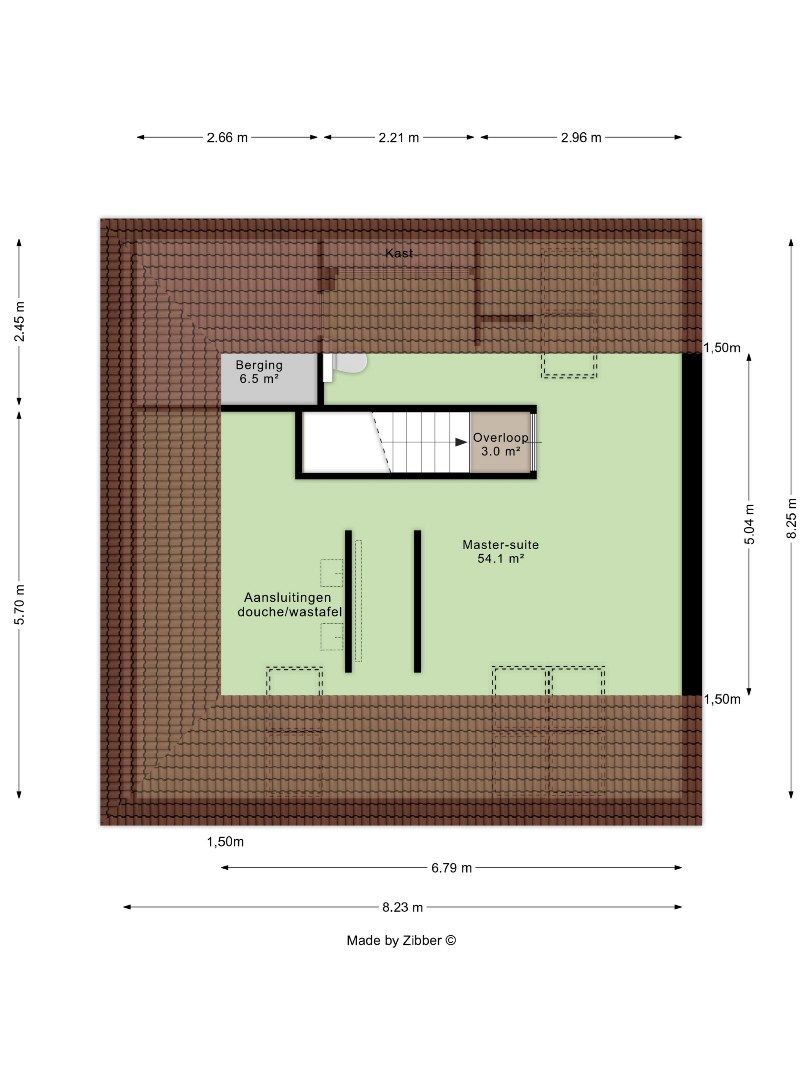 Instapklare gekoppelde woning in het centrum van Wemmel  foto 29