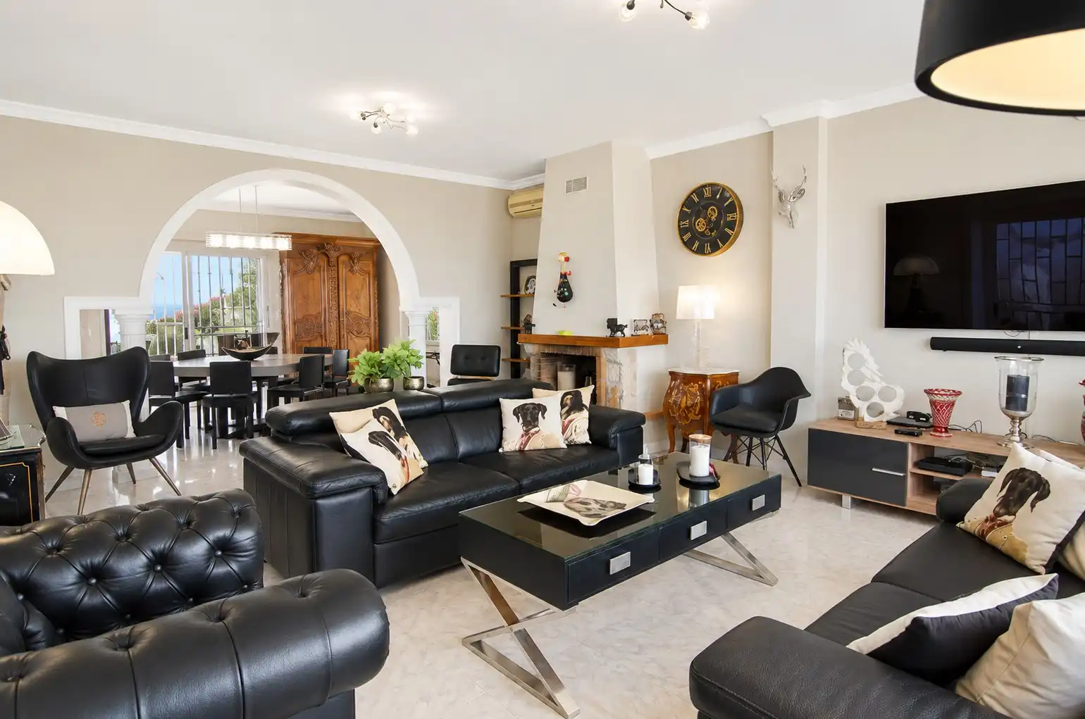 Vrijstaande villa met ruime tuin en open uitzicht in Valle San Lorenzo foto 6