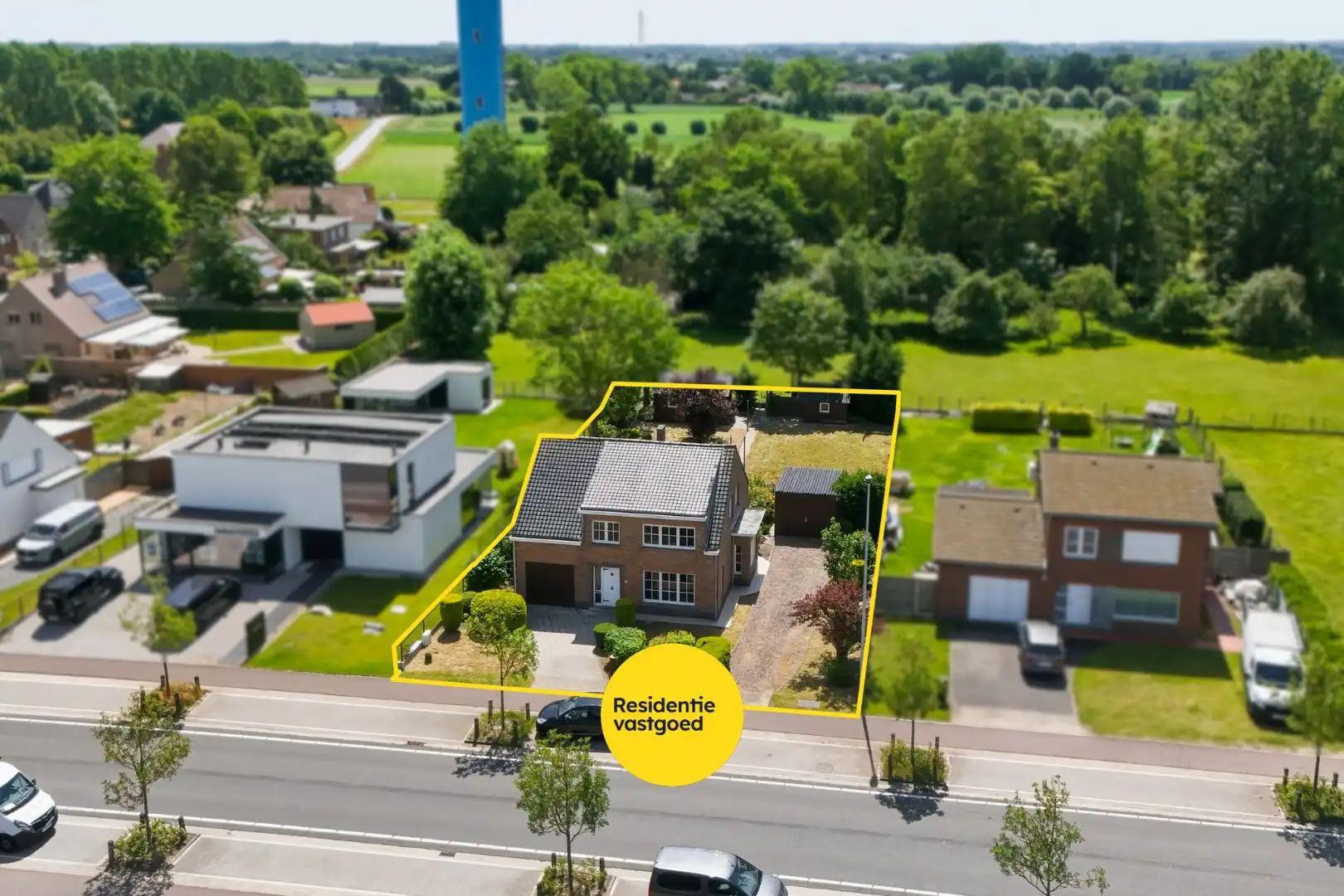 Te renoveren open bebouwing met 3 slaapkamers en ruime tuin in Roksem foto 2