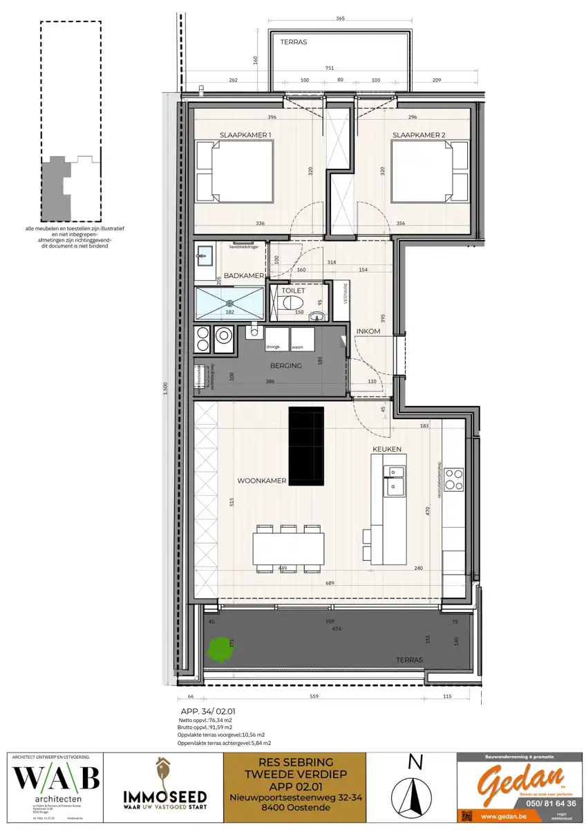 Appartement te koop foto 2