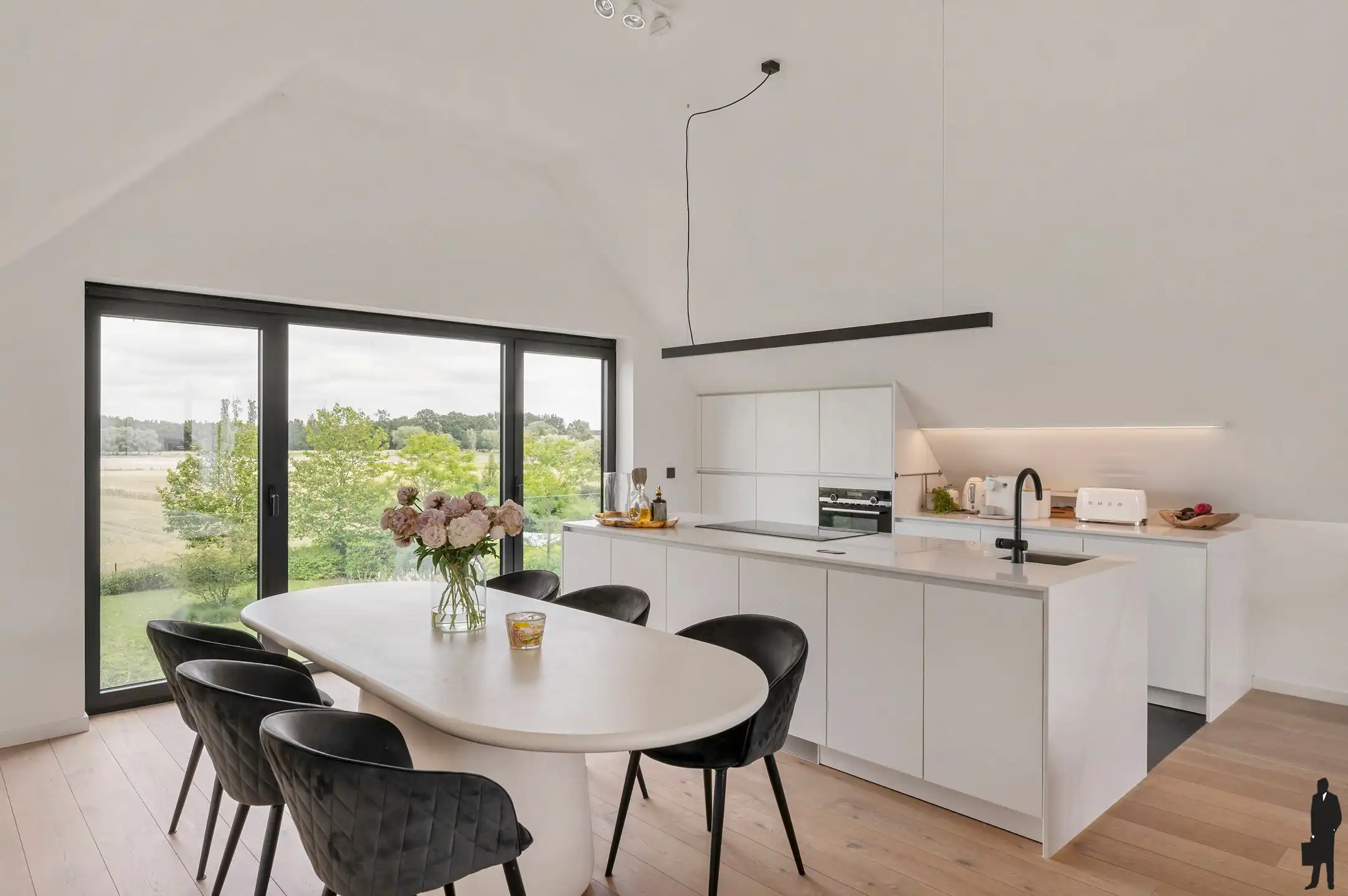Prachtig BEN-duplexappartement met 3 slaapkamers en royaal zonneterras van 43 m² met vrij uitzicht op groen en weilanden. foto 8