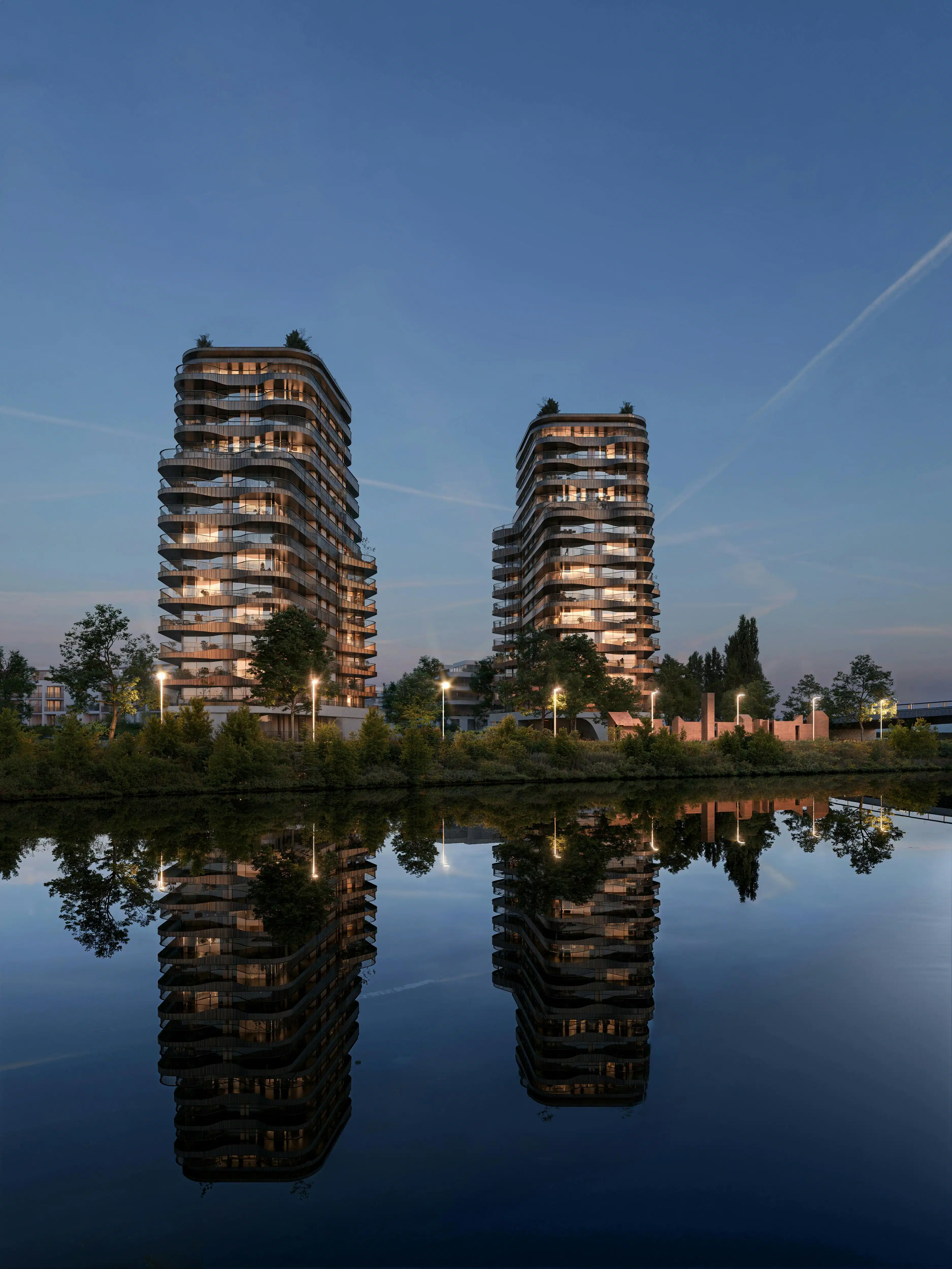 Exclusief wonen aan de Leie met uitzonderlijk terras (58m²)! foto 10