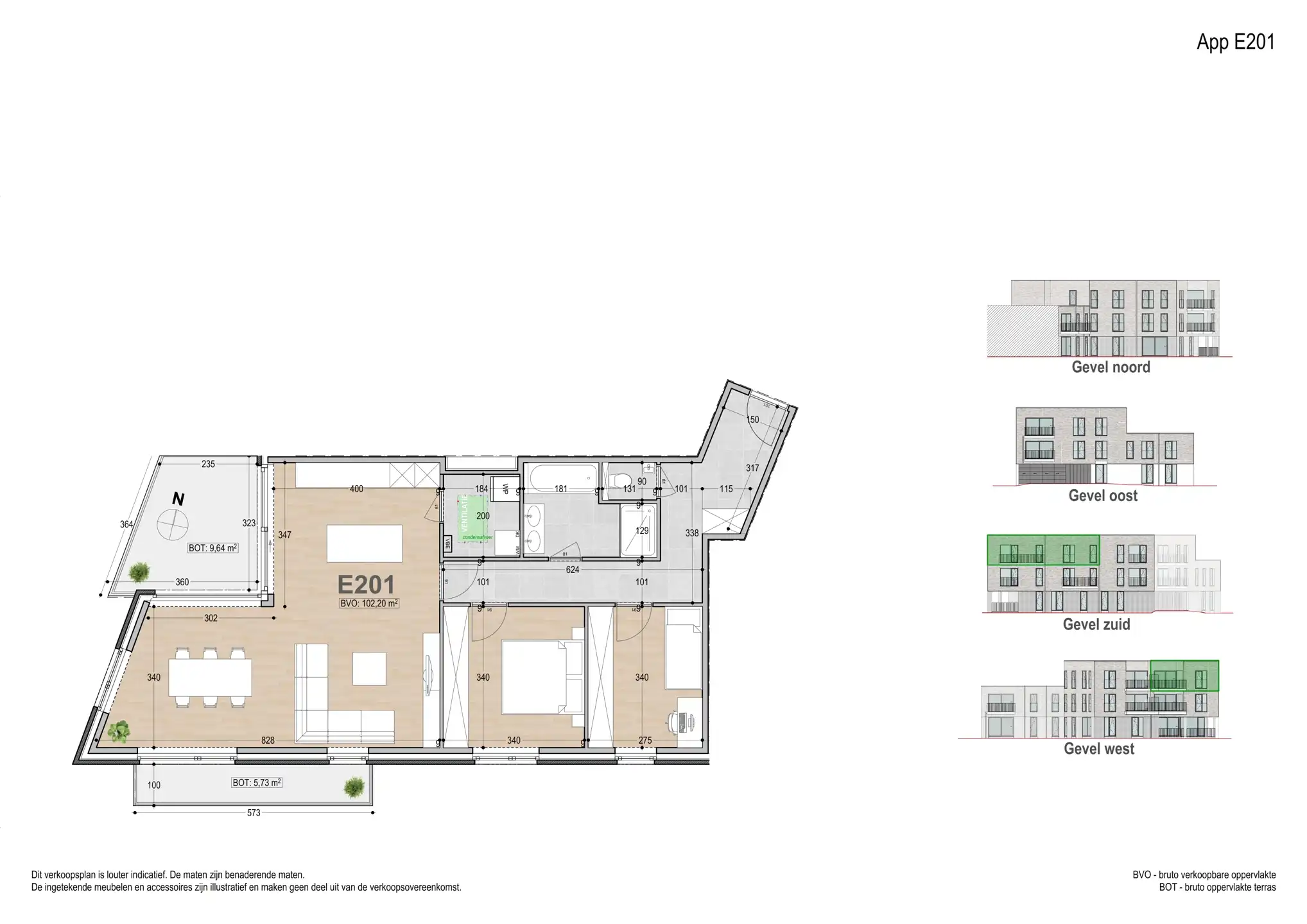 Nieuwbouw appartement met 2 slaapkamers foto 9