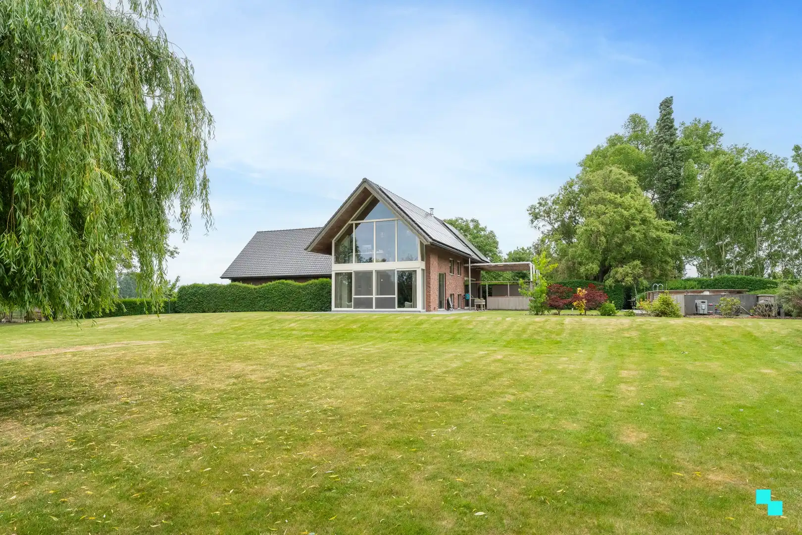 Unieke woning in groene landelijke oase te Oekene (Roeselare) foto 2