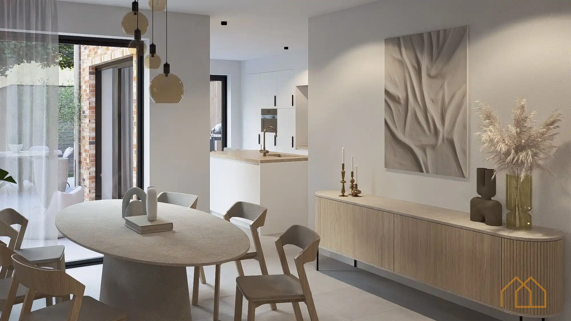 Ruime nieuwbouw van 180m² in Veerle - 4slk mogelijk foto 9