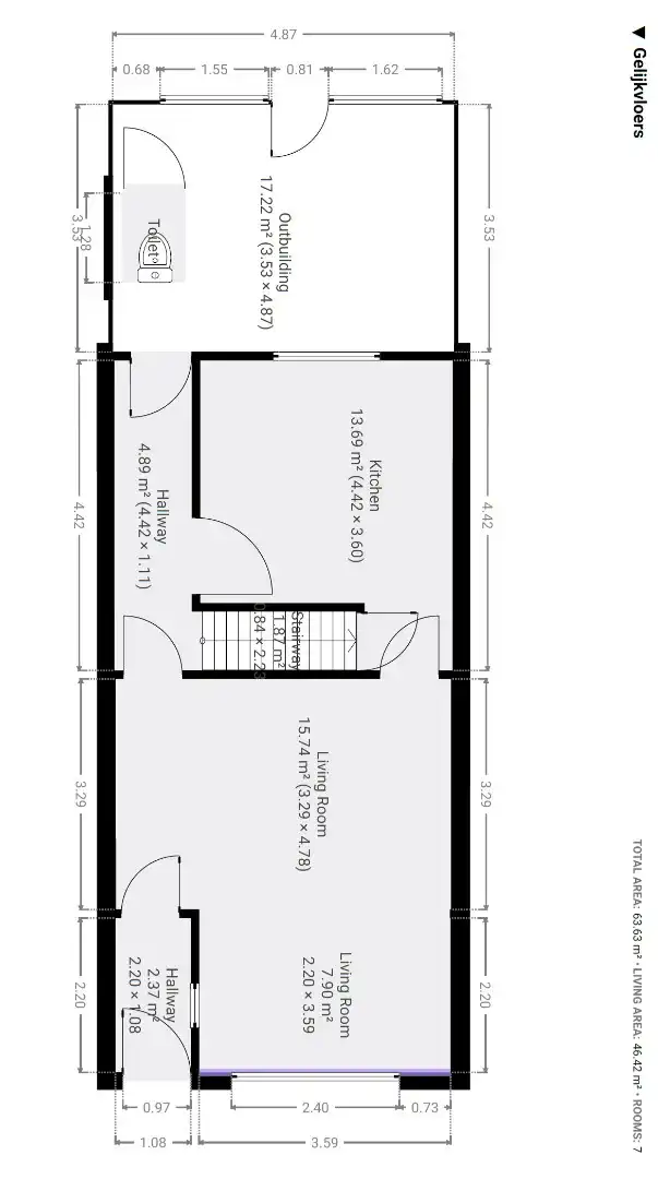 Totaalrenovatie met topligging en 230m² grond foto 3