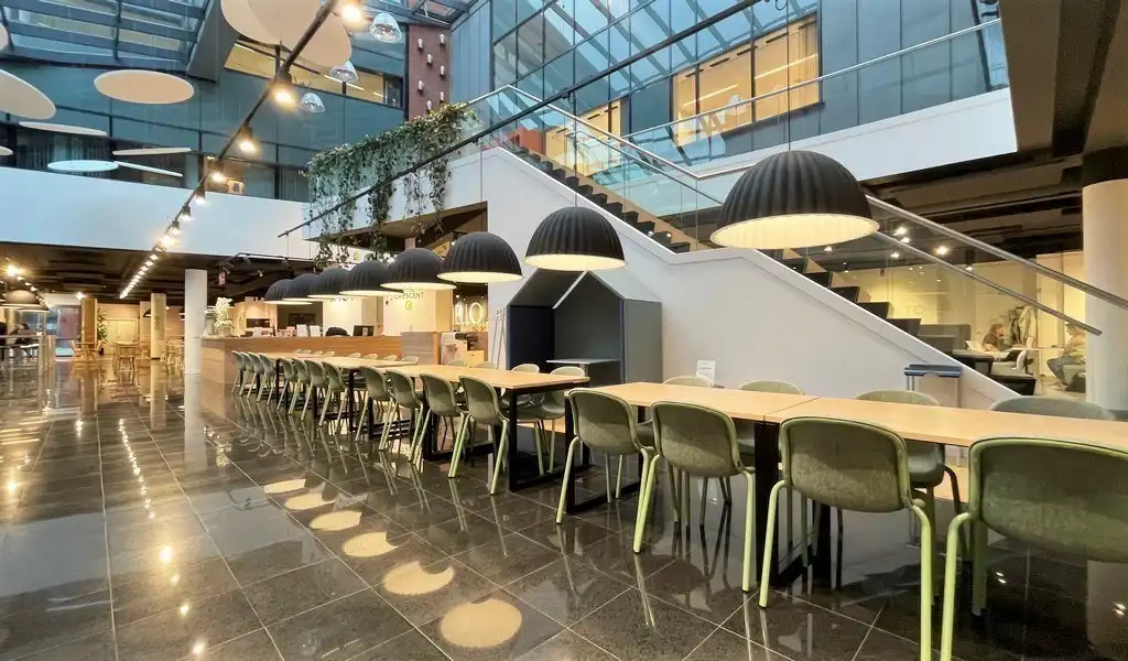 Full service kantoor in business center The Crescent in Mechelen foto 12