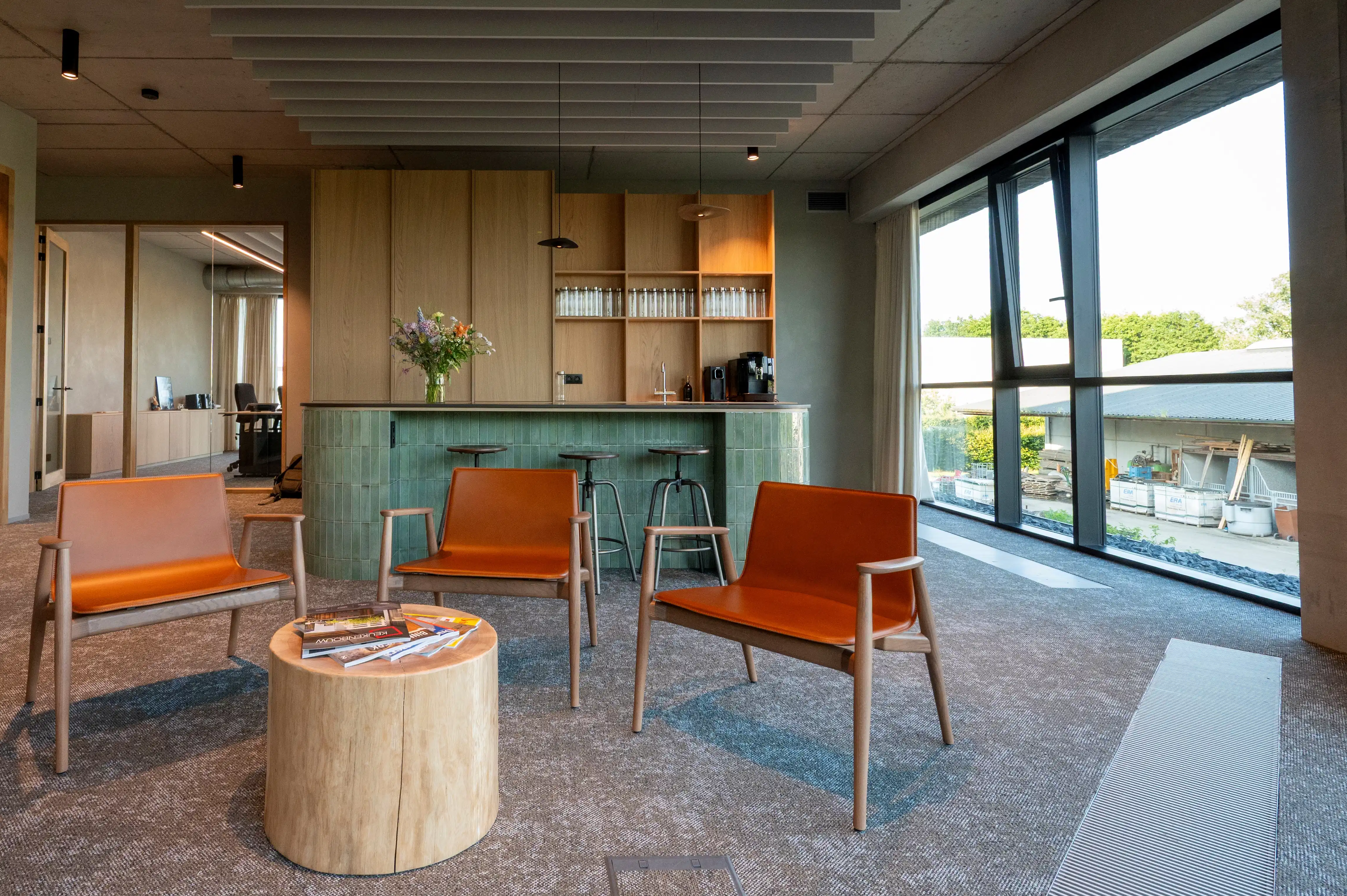Te huur: panoramaverdieping (535 m²) in instapklaar nieuw kantoorgebouw – Aalter foto 4