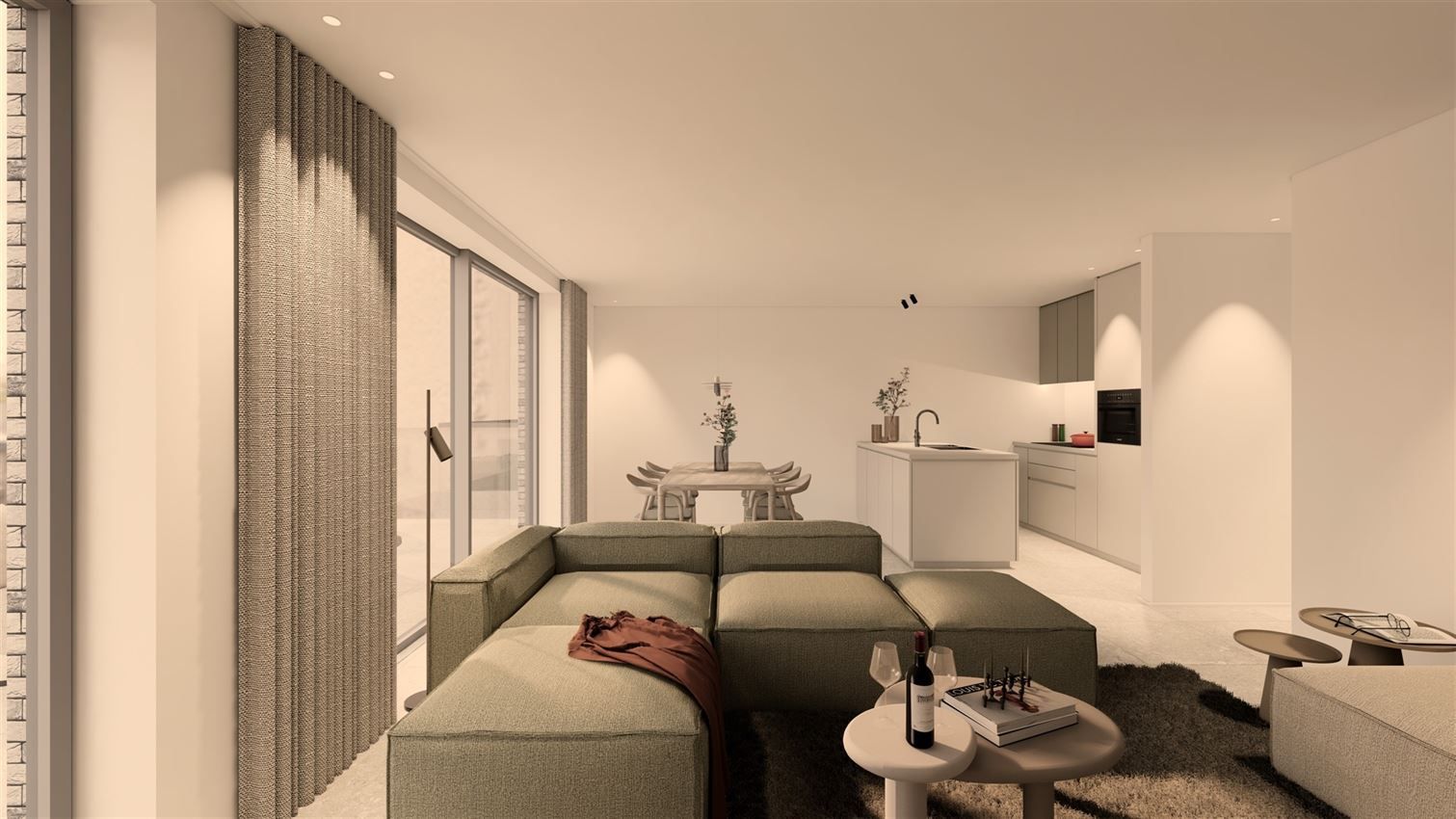 Leuk ingedeeld appartement met doorzoneffect en 2slk foto 12