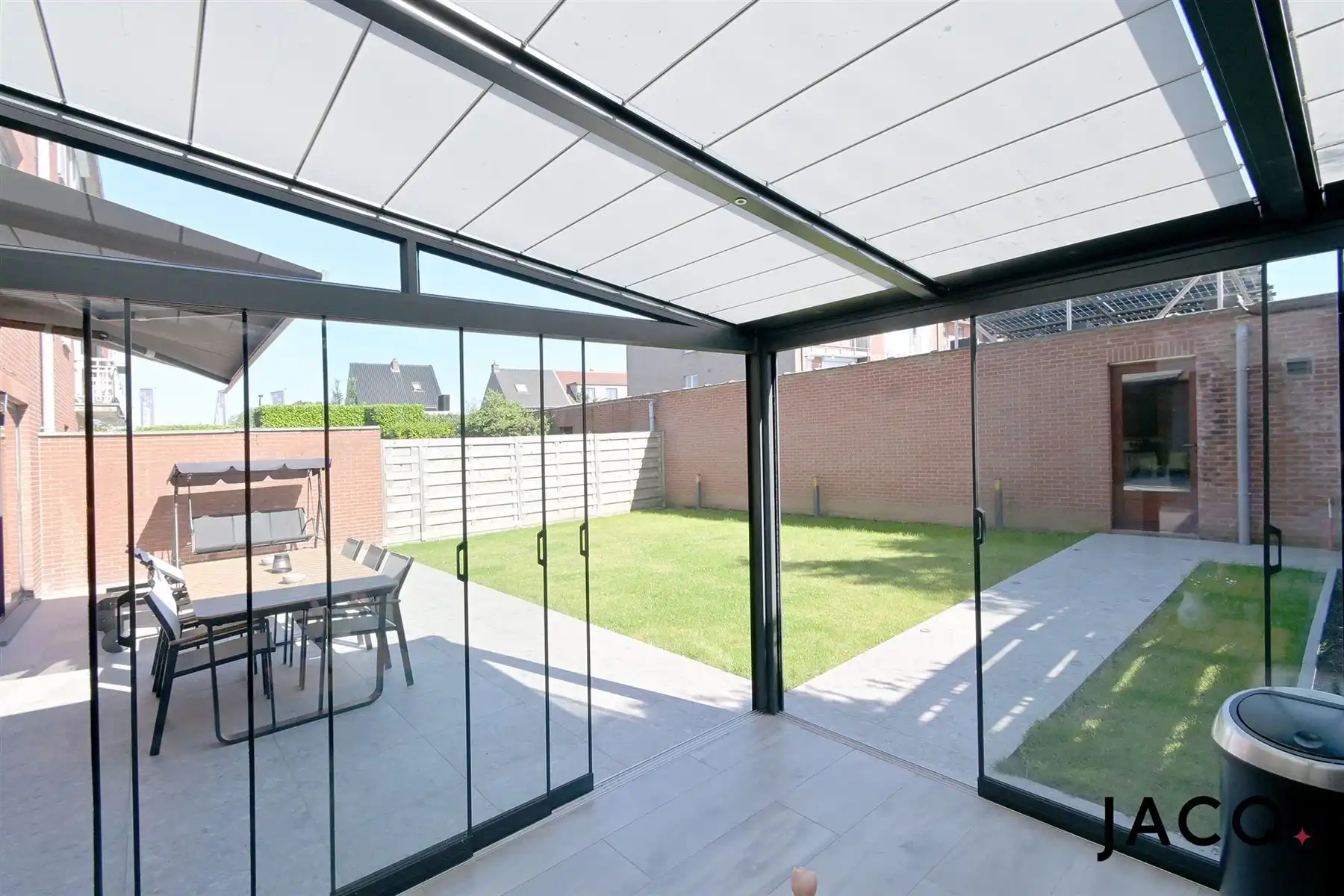 Gelijkvloers appartement met tuin en grote garage! foto 17
