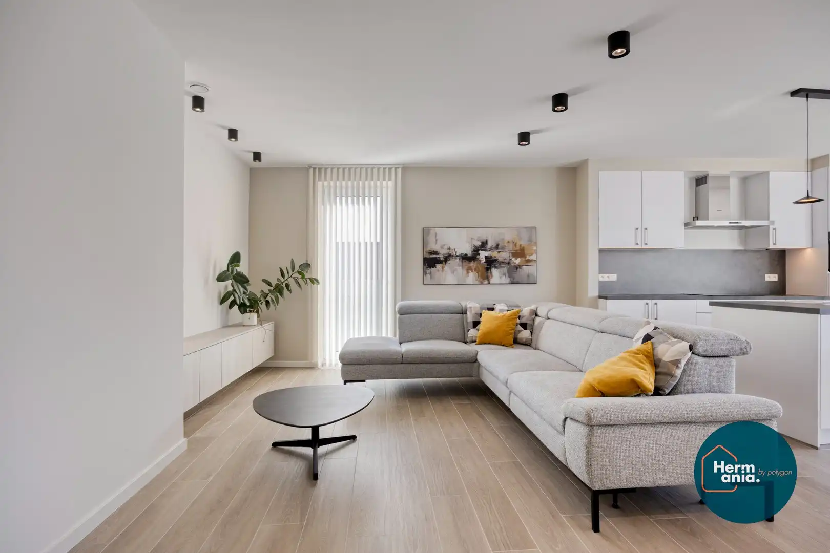 Prachtig nieuwbouwappartement met ruim terras. foto {{pictureIndex}}