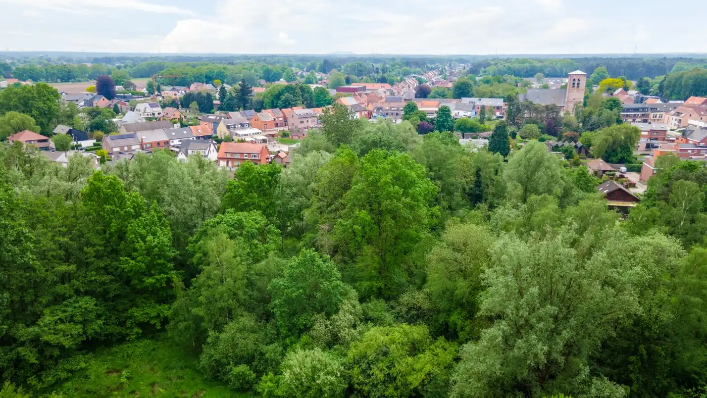 Rustig gelegen bouwgrond van 800m² voor HOB in Olmen foto 14