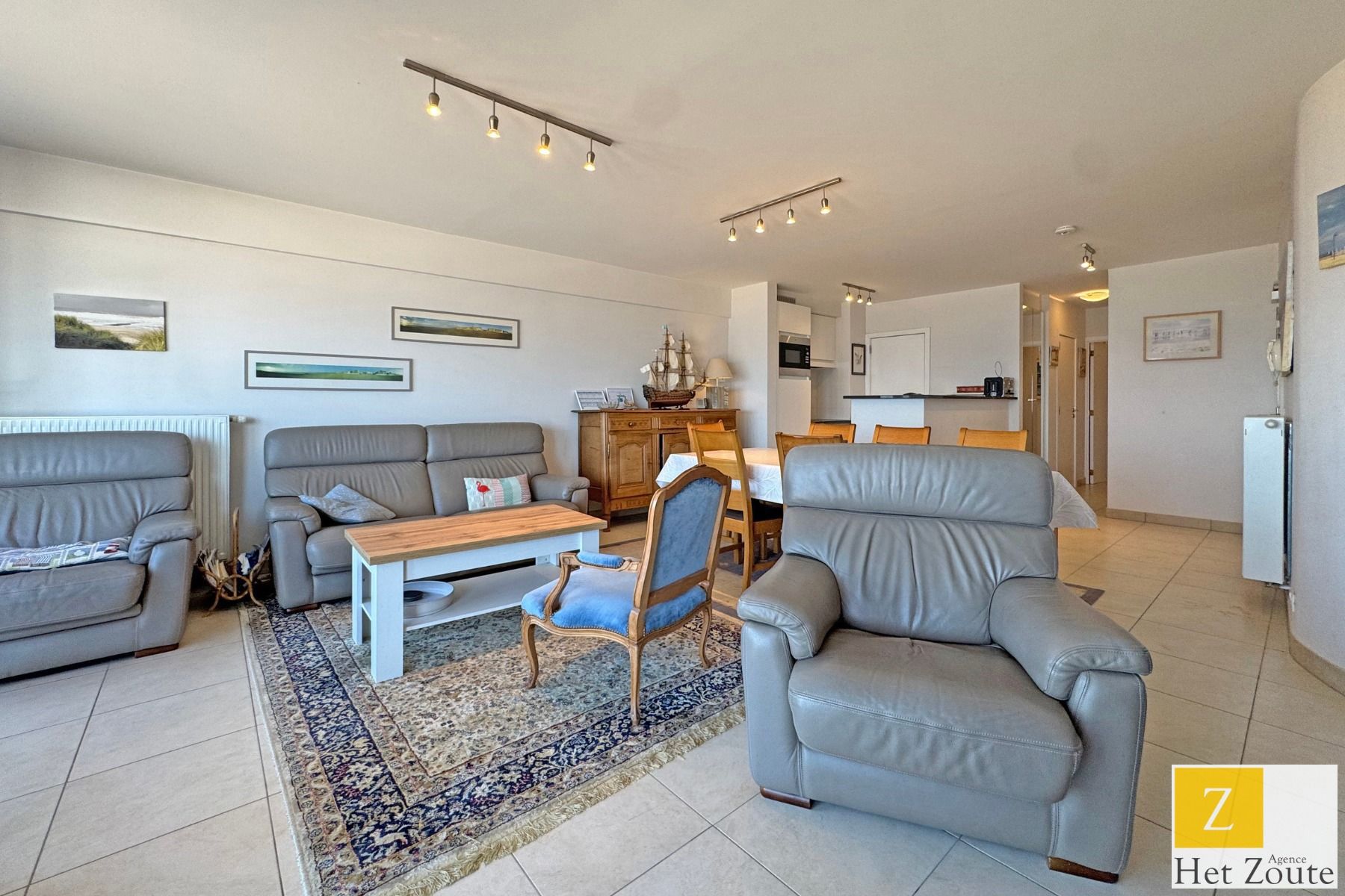 Aangenaam appartement met frontaal zeezicht - Het Zoute foto 3