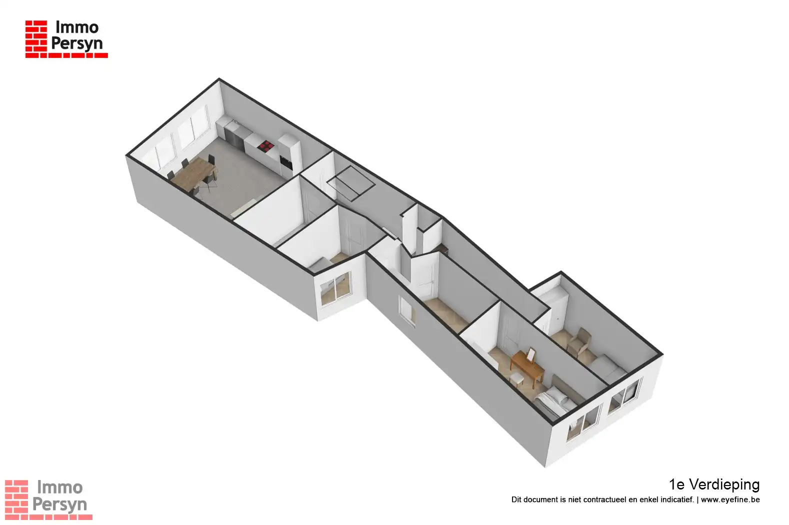 Energiezuinig (EPC C) & veelzijdig: Ruim pand met 3 slaapkamers – Geen renovatieverplichting! foto 24