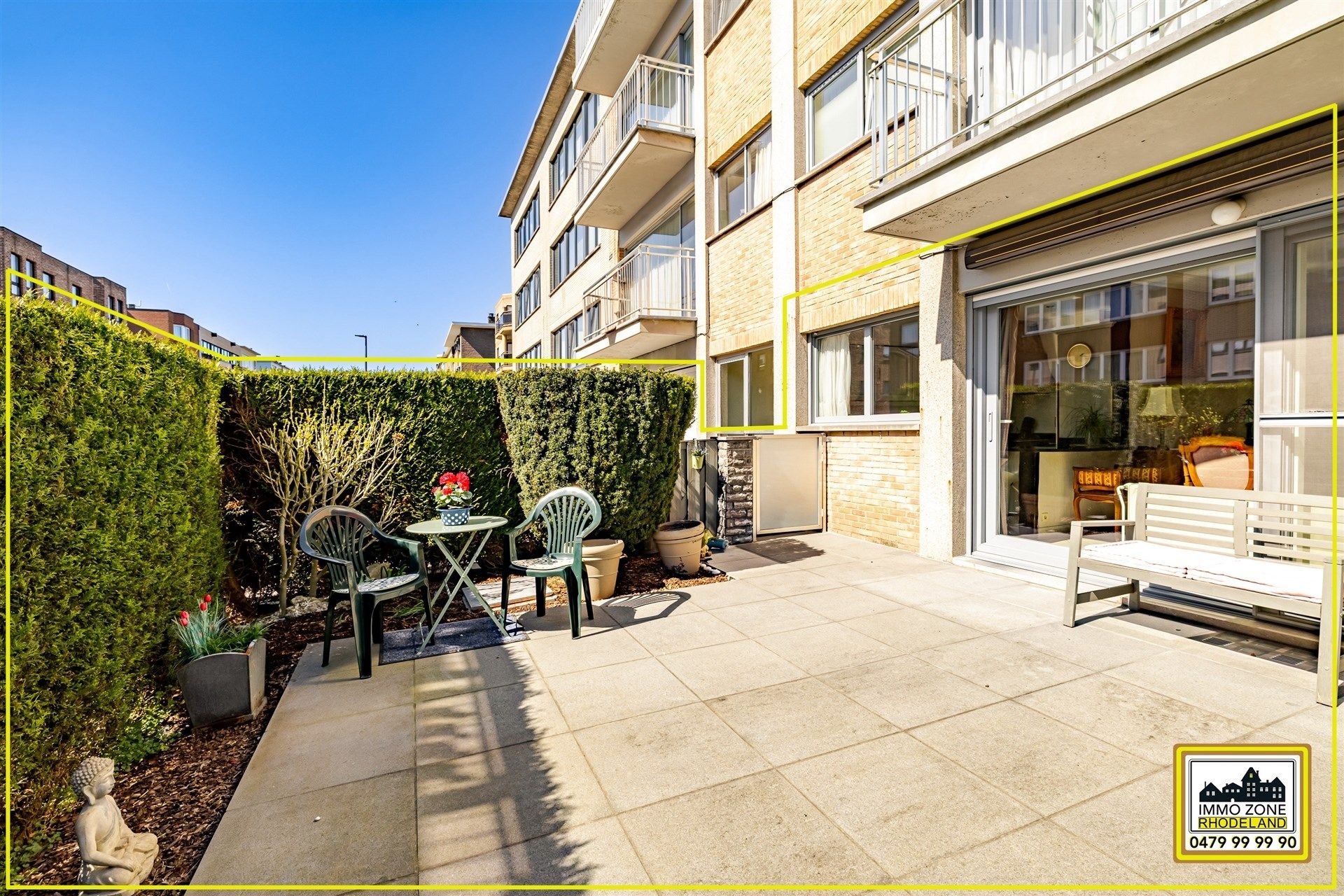 Hoofdfoto van de publicatie: Ruim gelijkvloers appartement met terras en garage
