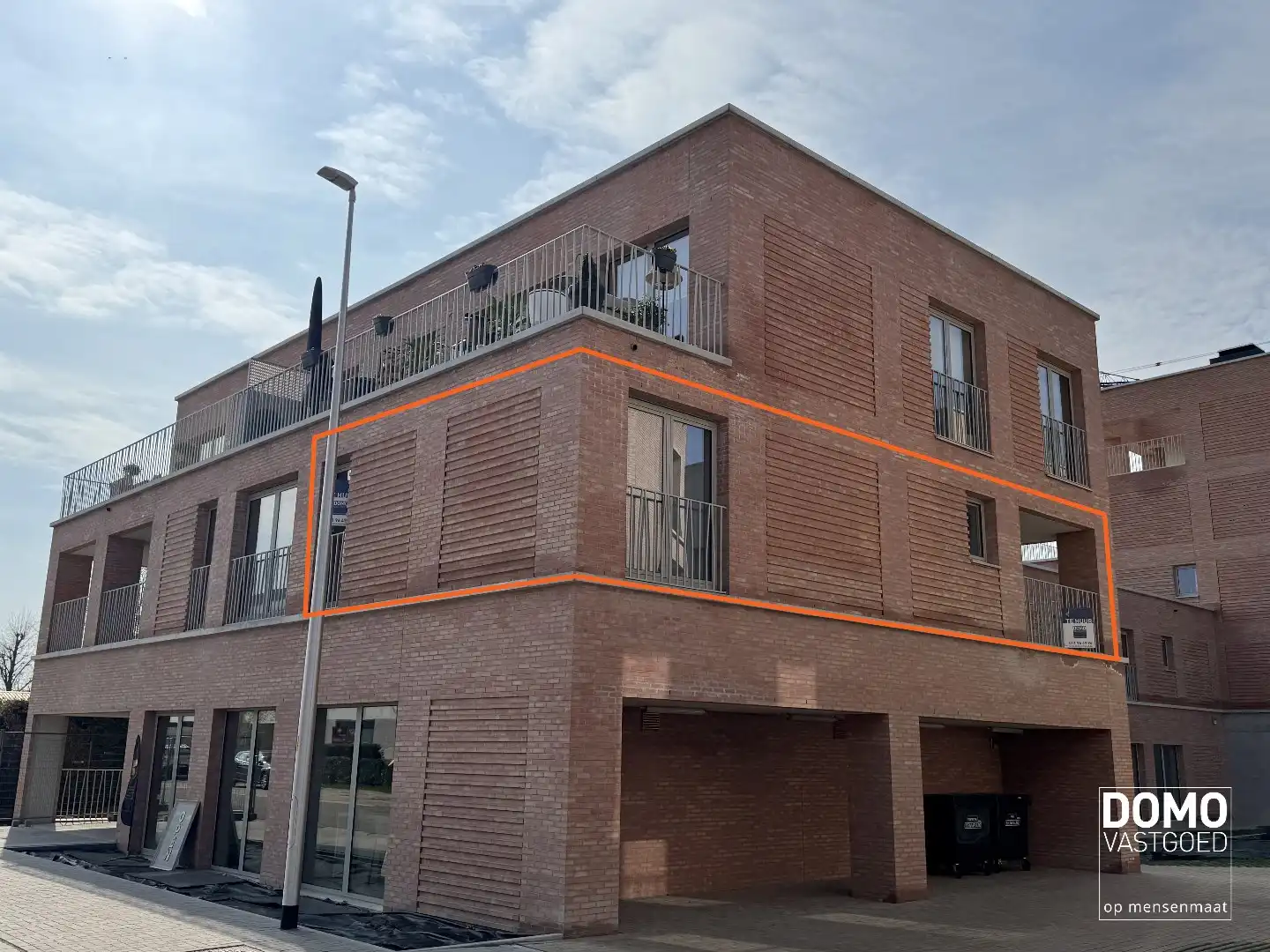 NIEUWBOUWAPPARTEMENT MET 2 SLAAPKAMERS, TERRAS, ONDERGRONDSE AUTOSTANDPLAATS EN KELDERBERGING IN RESIDENTIE "DE KWINT" TE ZONHOVEN foto 11