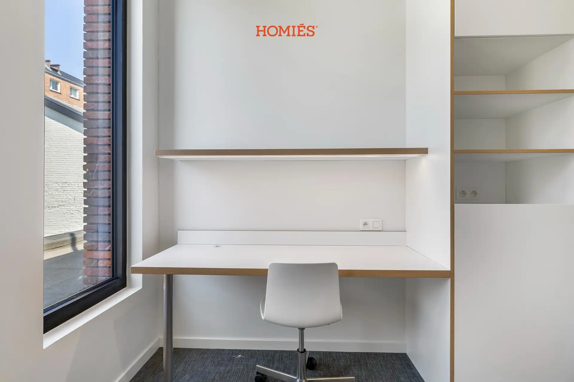 Moderne studentenkamer met hedendaags comfort foto 5