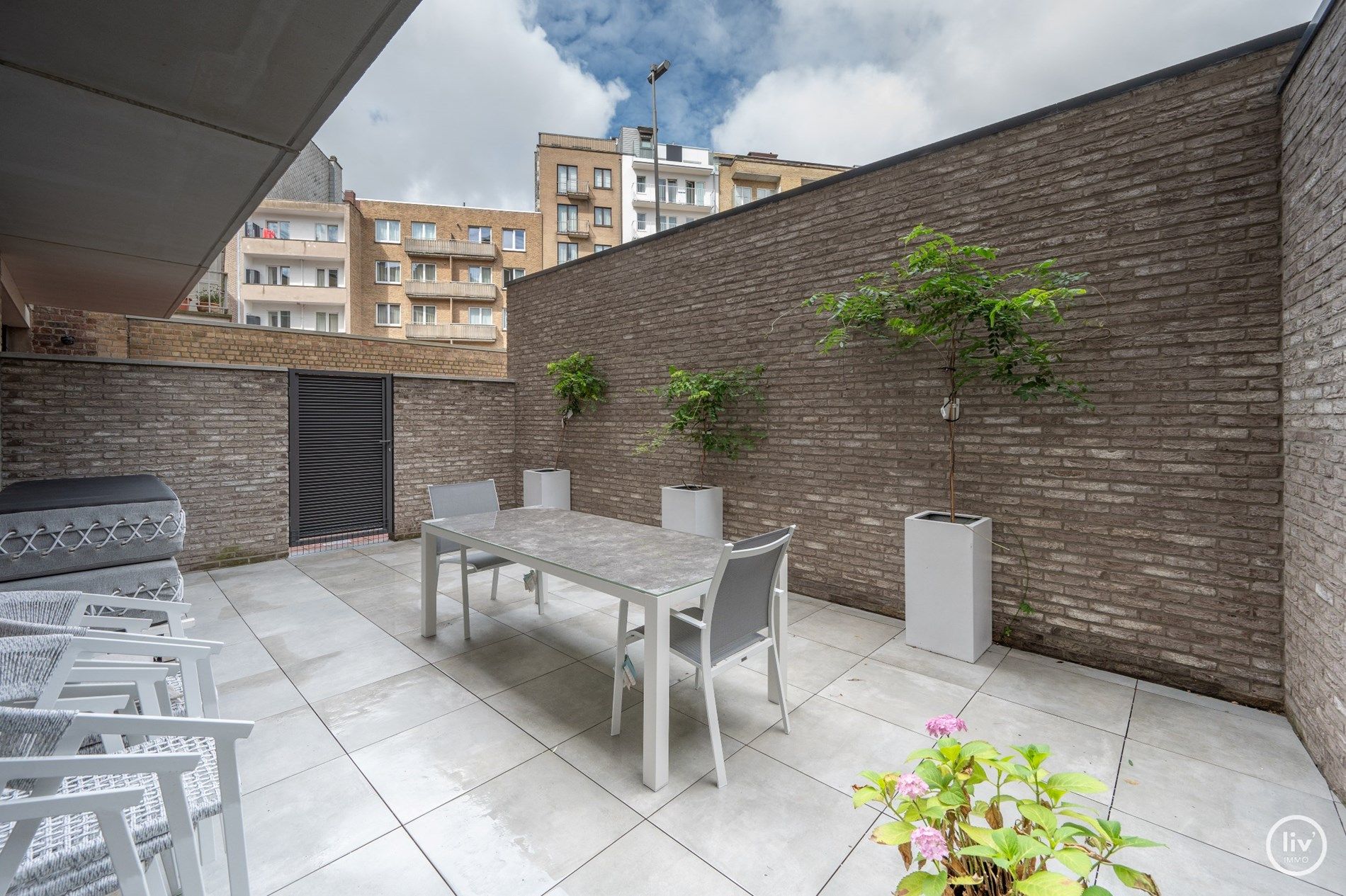 Instapklaar gelijkvloers appartement op de Jozef Nellenslaan met ruim terras achteraan (36m2) .  foto 12