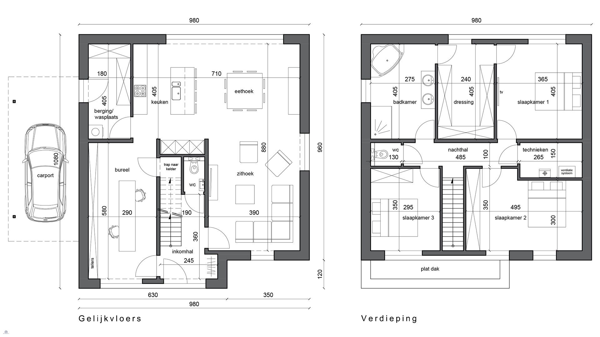 Nieuw te bouwen woning te Brugge foto 3