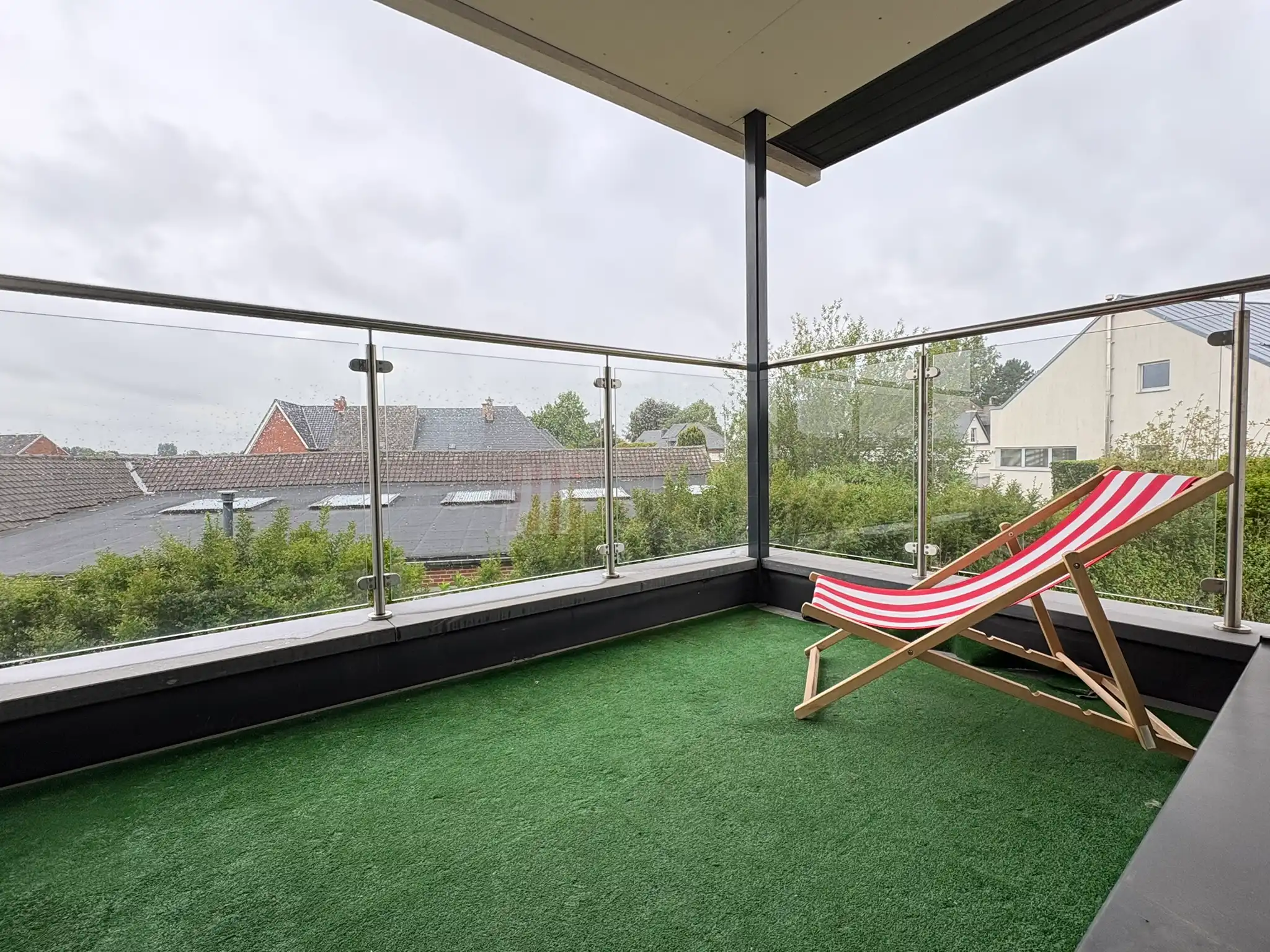 Energiezuinig duplex app met staanplaats te huur in Zottegem foto 7