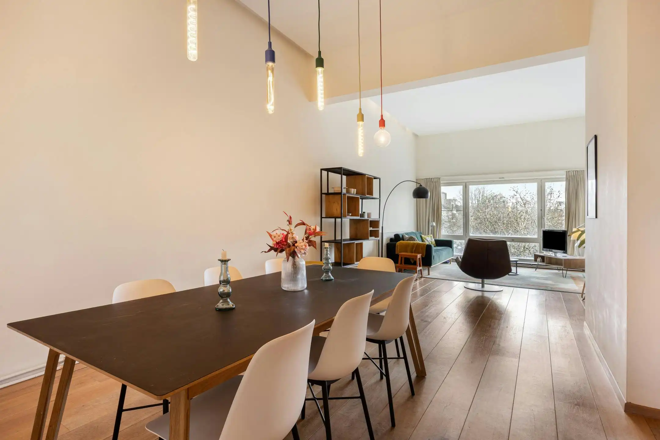 Appartement met twee slaapkamers en terras te koop Antwerpen centrum foto 7