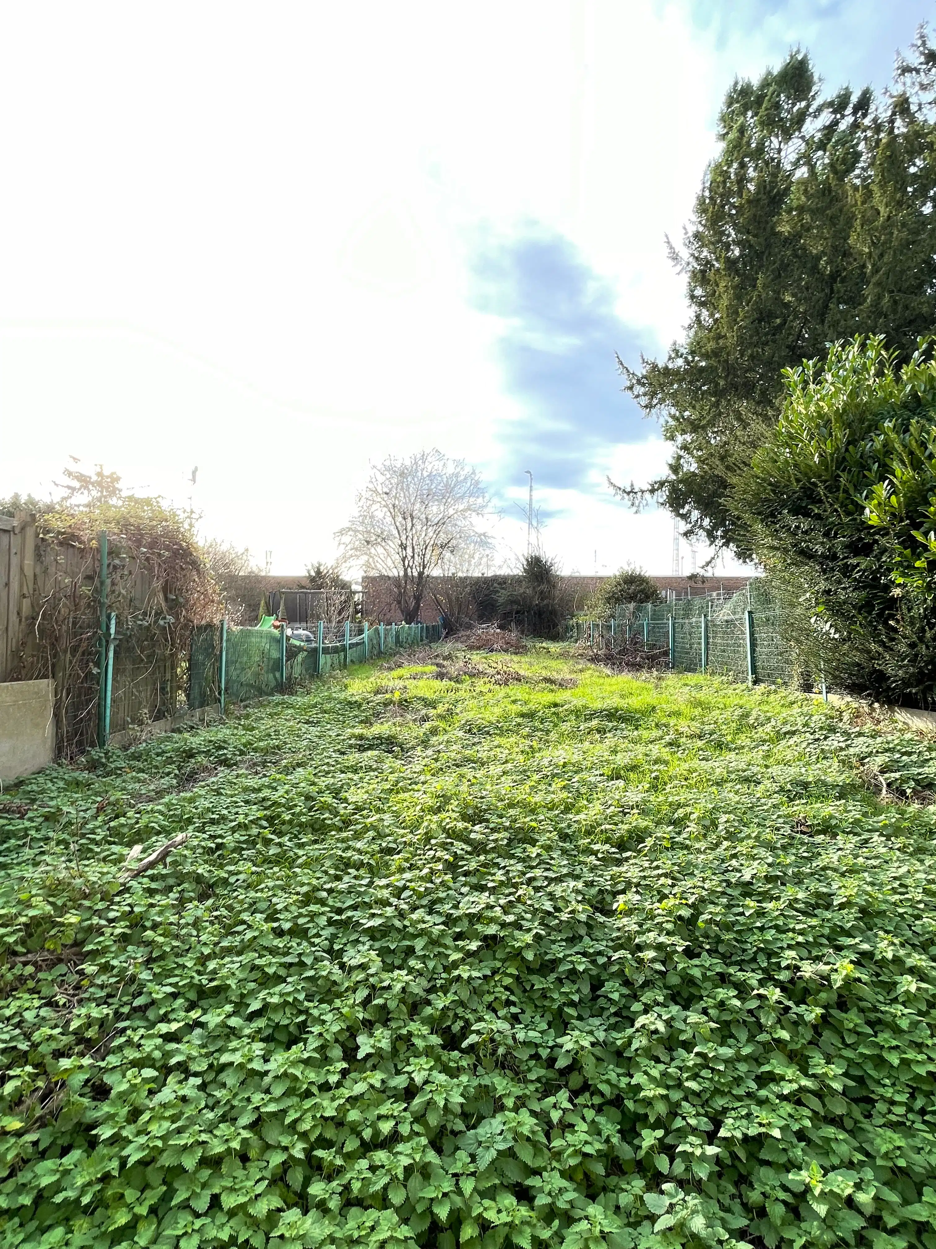 Bouwgrond 2 gevel woning met tuin foto 7