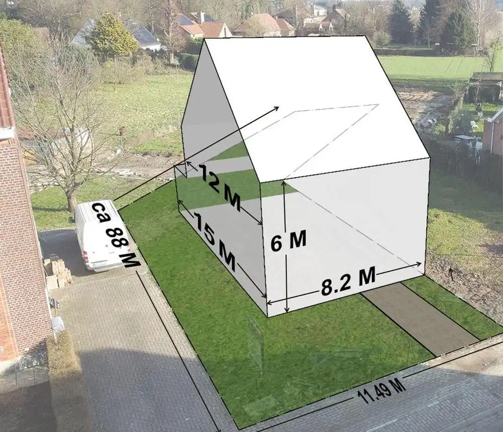 Te koop: prachtig perceel bouwgrond met tuin – uitstekende ligging nabij Brussel en Leuven foto 4