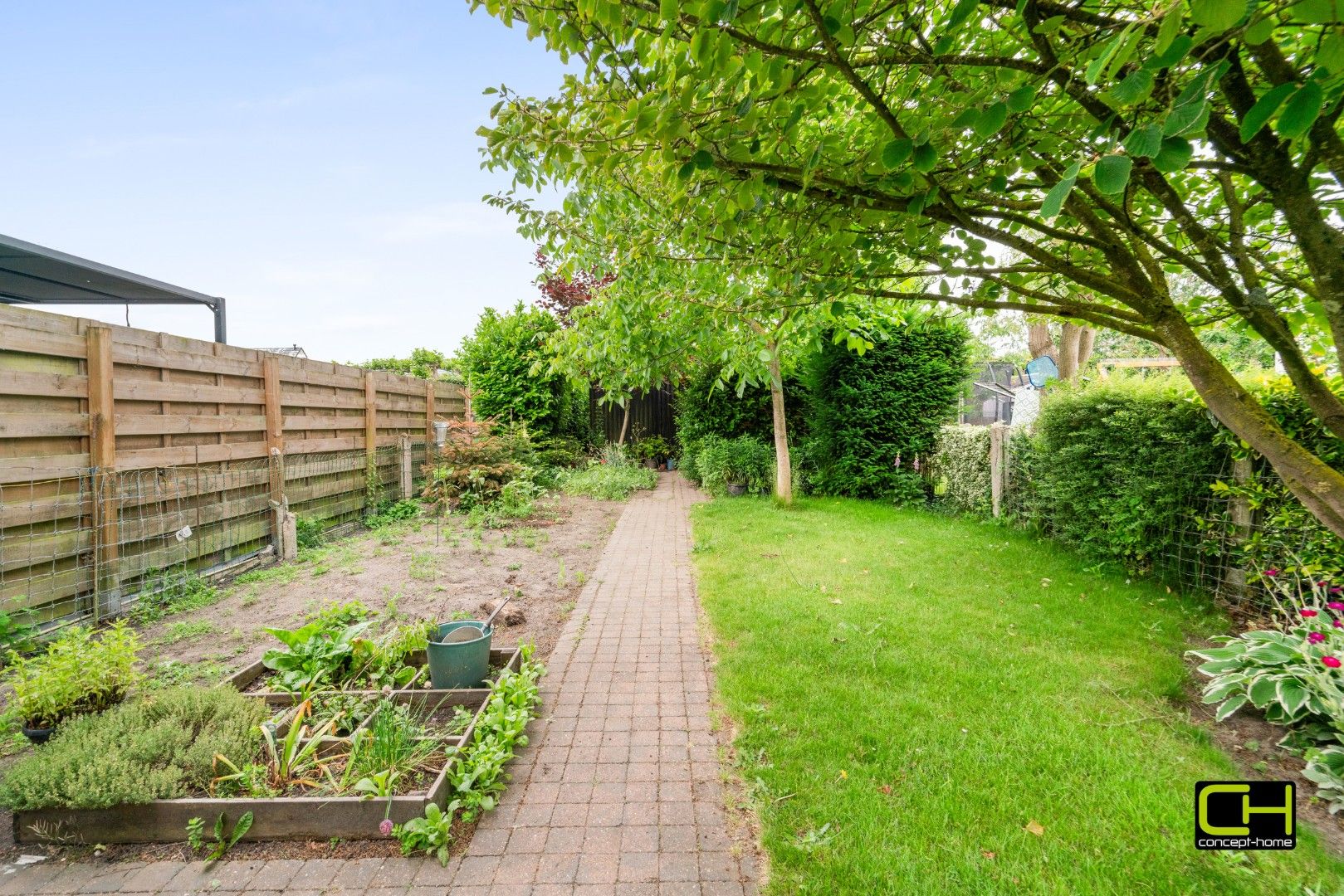 Halfopen bebouwing met tuin te koop in Sleidinge foto 20