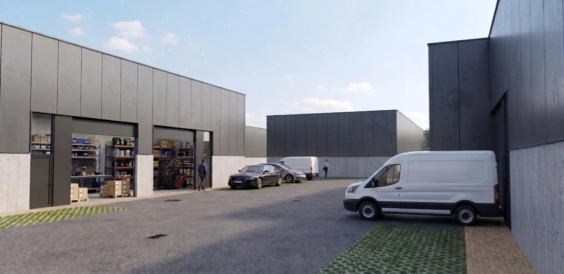 Nieuw te bouwen magazijn te koop in Zandhoven Business Center foto 5