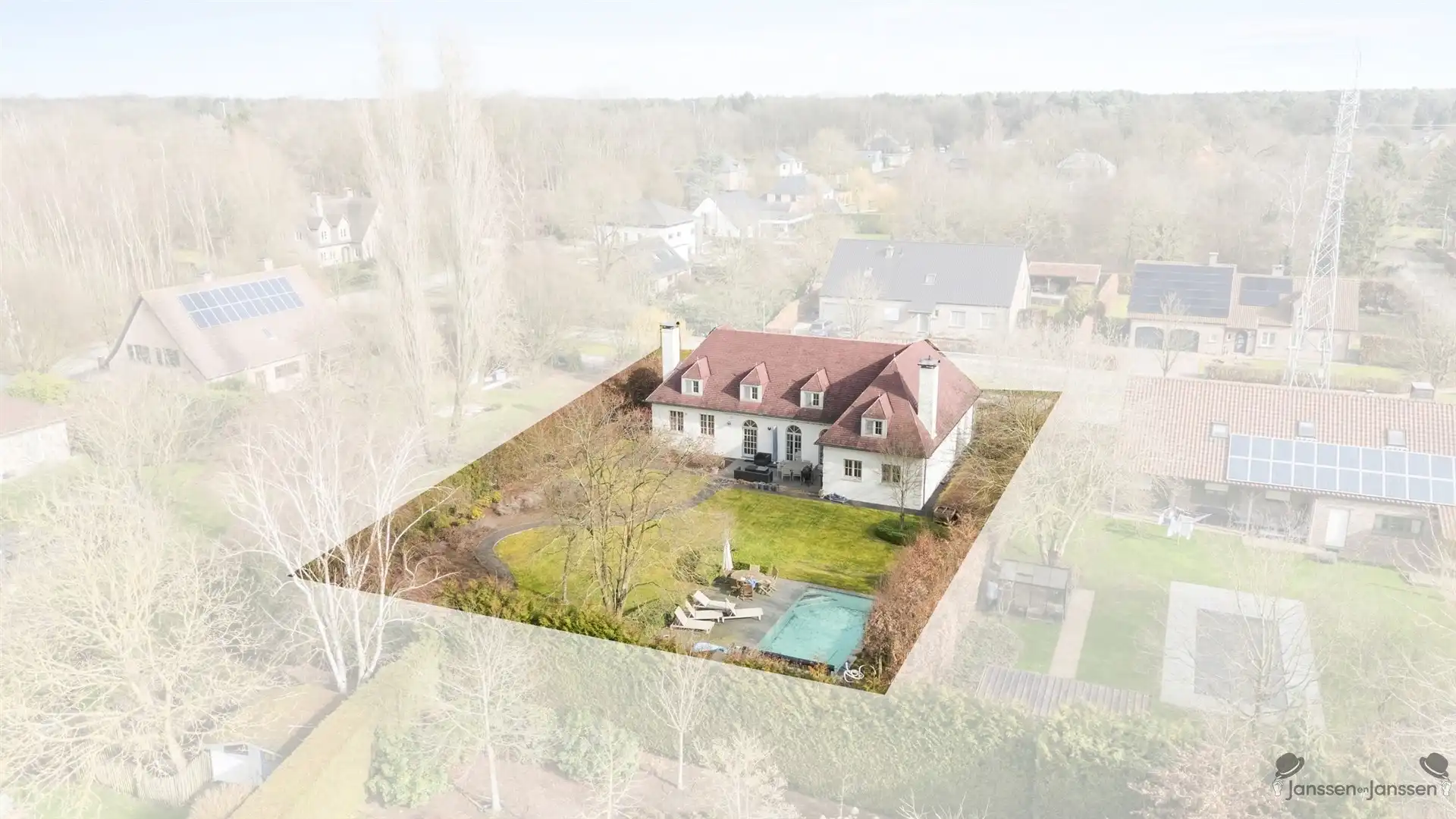 Prachtige villa op een perceel van 1.500m² in het groene Sint-Job. foto 29